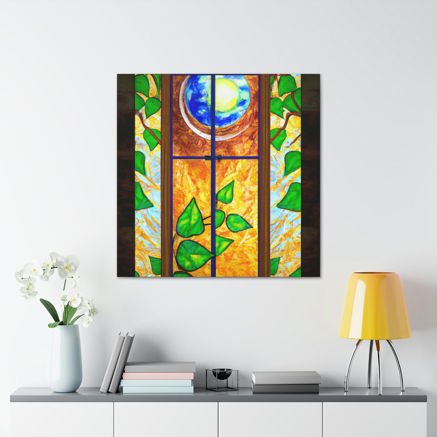 "Solar Power Renaissance" - Canvas