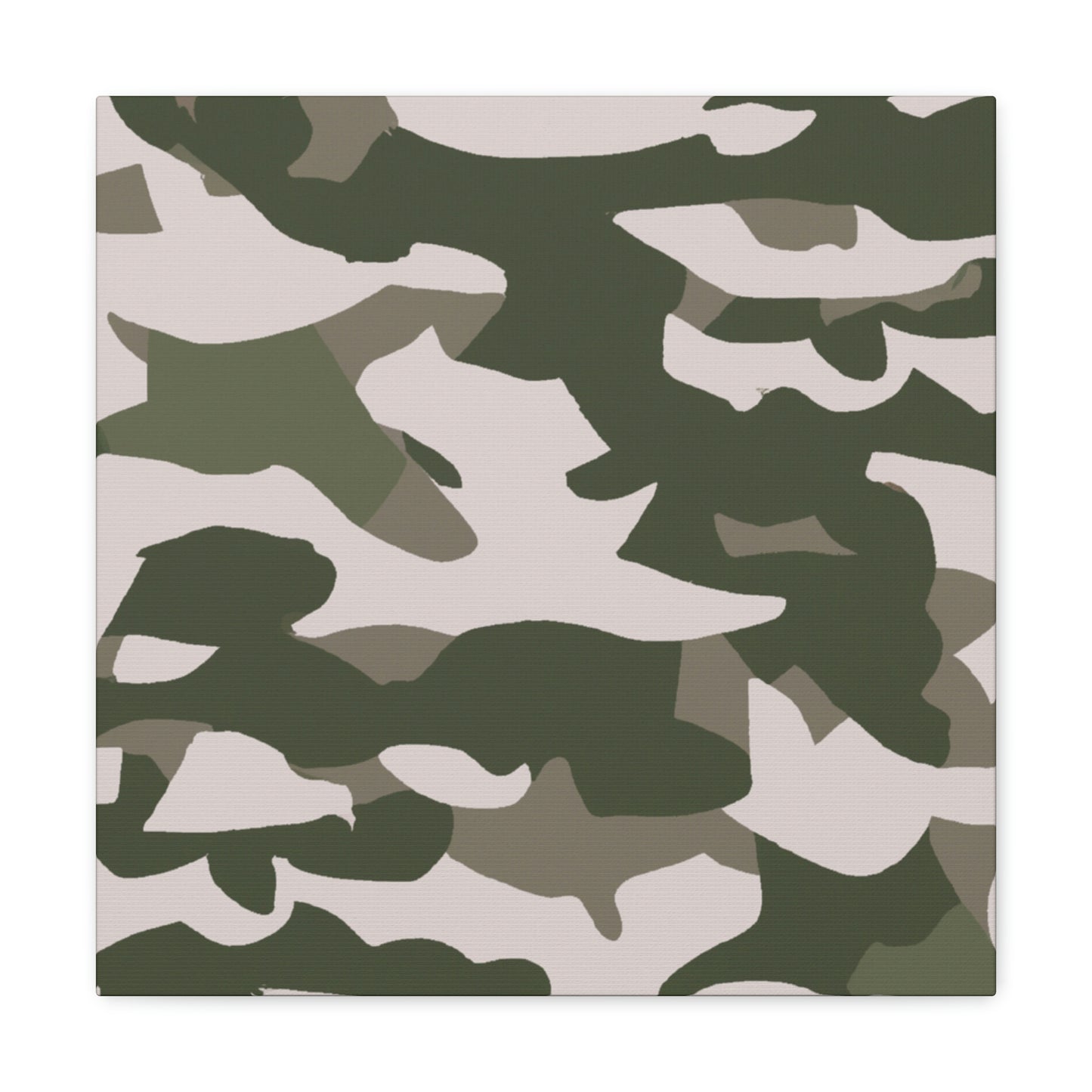 "Camouflage in Monochrome." - Canvas