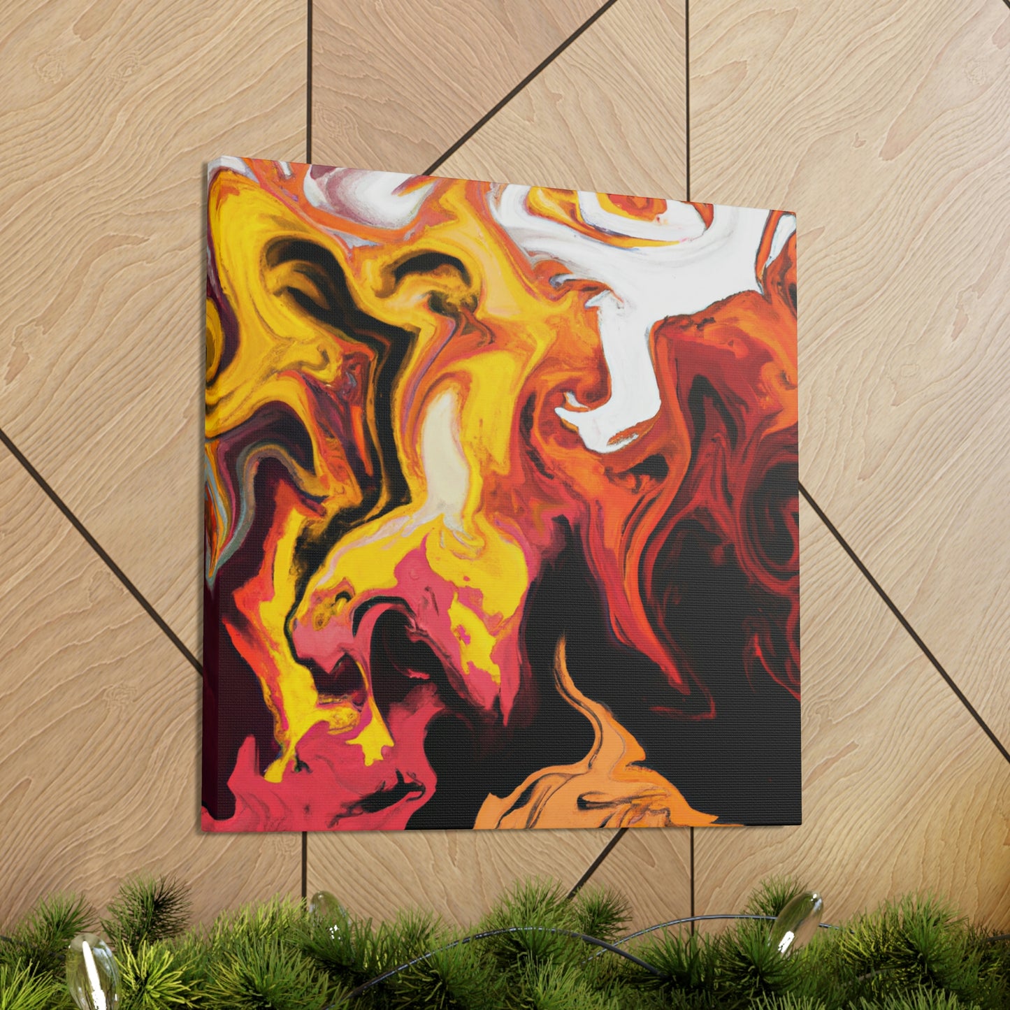 Radiating Joyous Reflection - Canvas