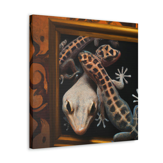 Geckos at Dawn. - Canvas