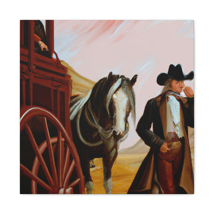 Stagecoach Neoclassicism - Canvas