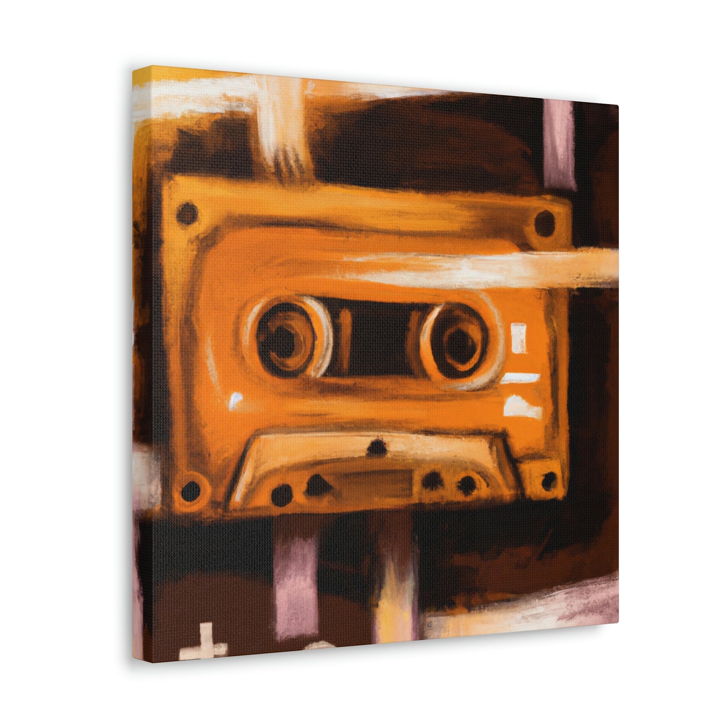 "Cassette Tape Melodies" - Canvas