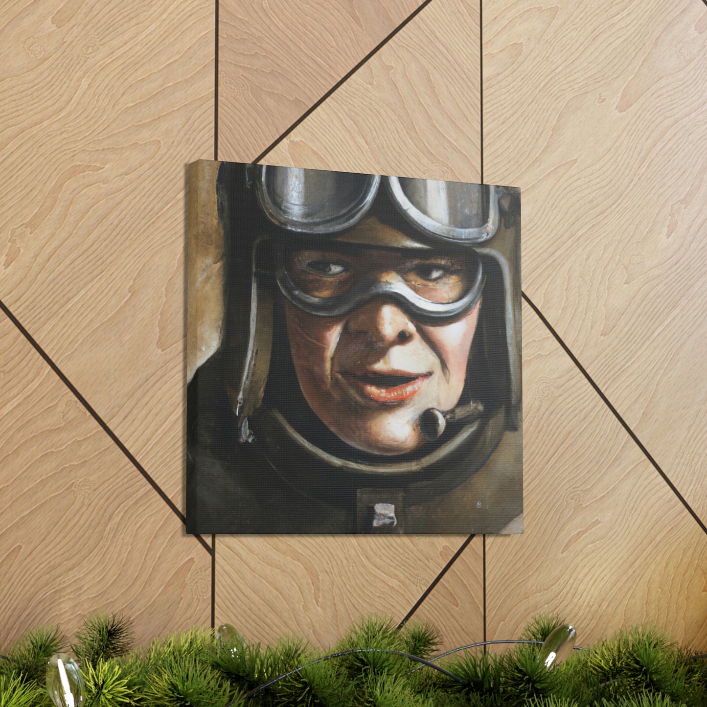 Aviator's Flight Triumph - Canvas