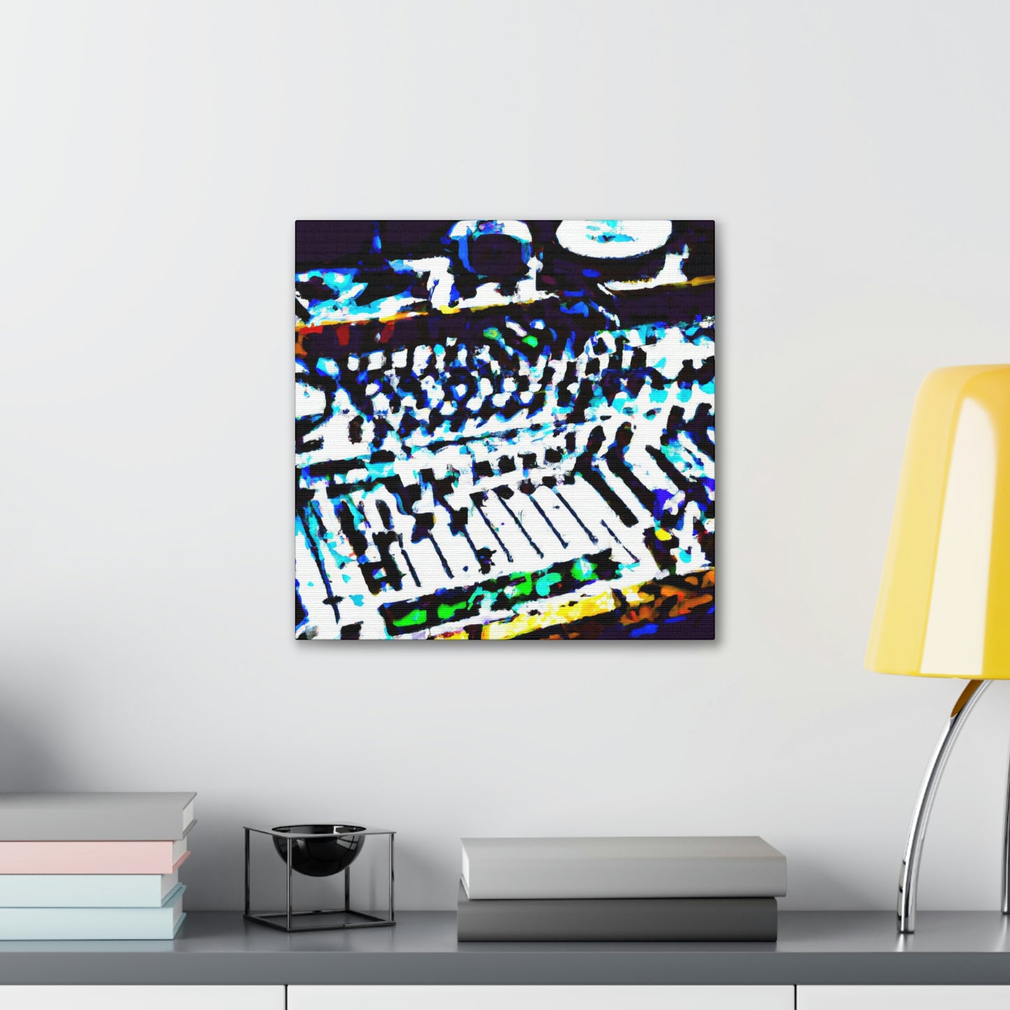 "Mixing Board Melodies" - Canvas