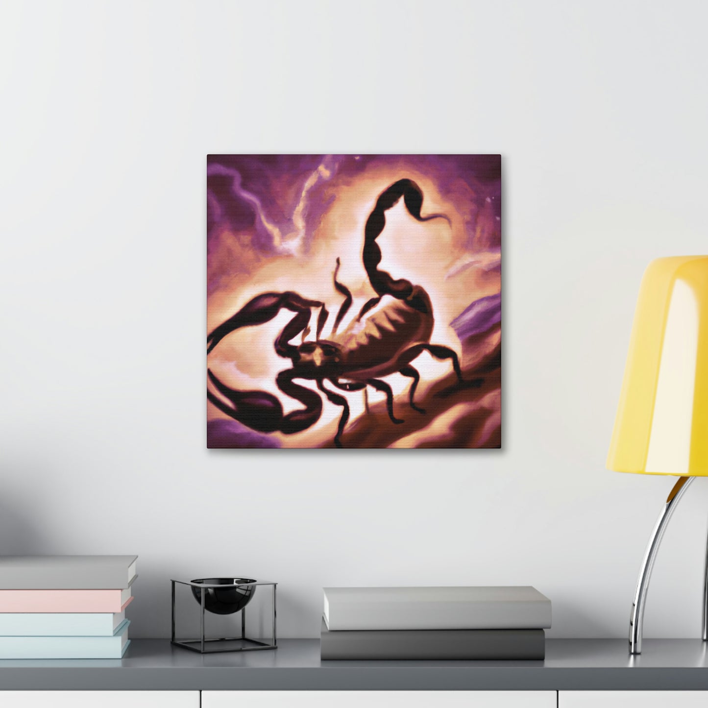 Scorpion Art Deco - Canvas