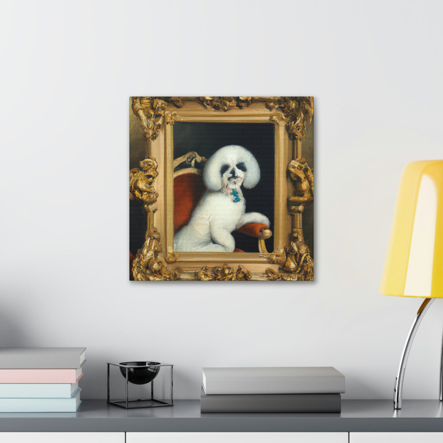 "Bichon Frise Adored" - Canvas