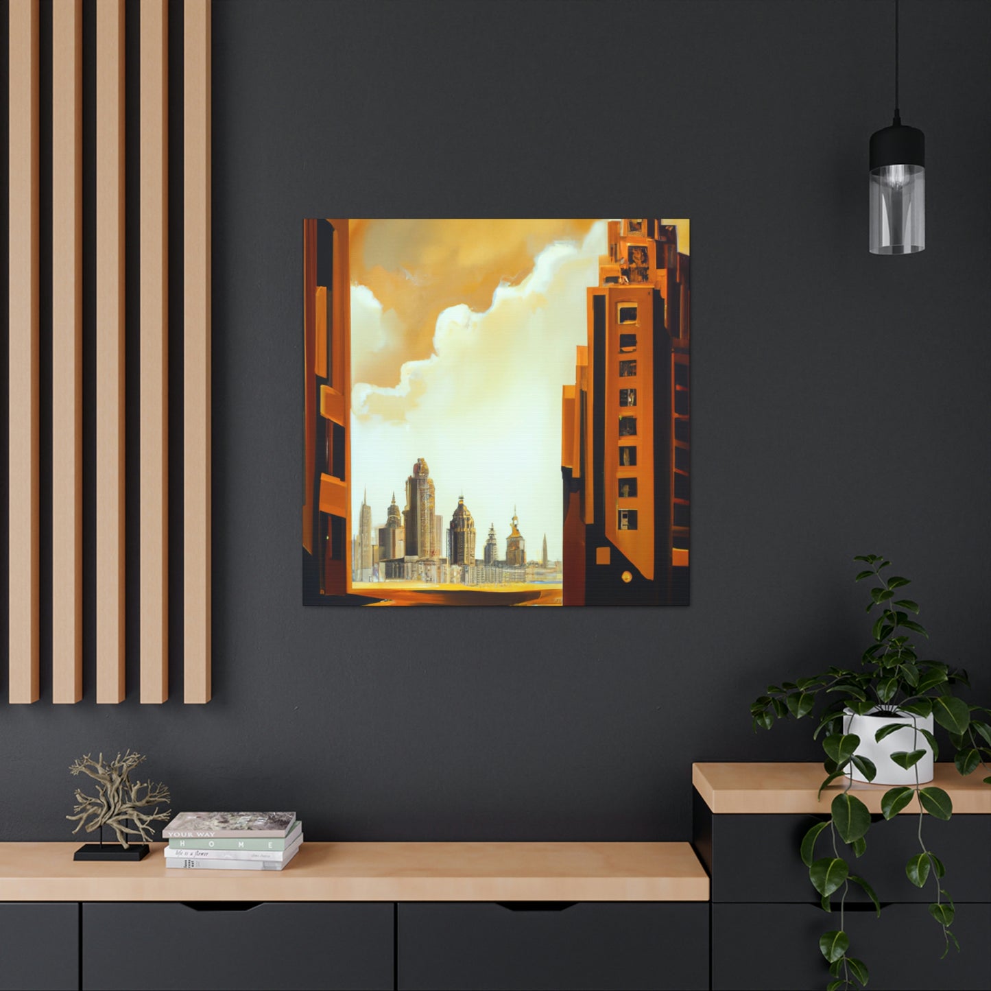 "Art Deco Masterpiece" - Canvas