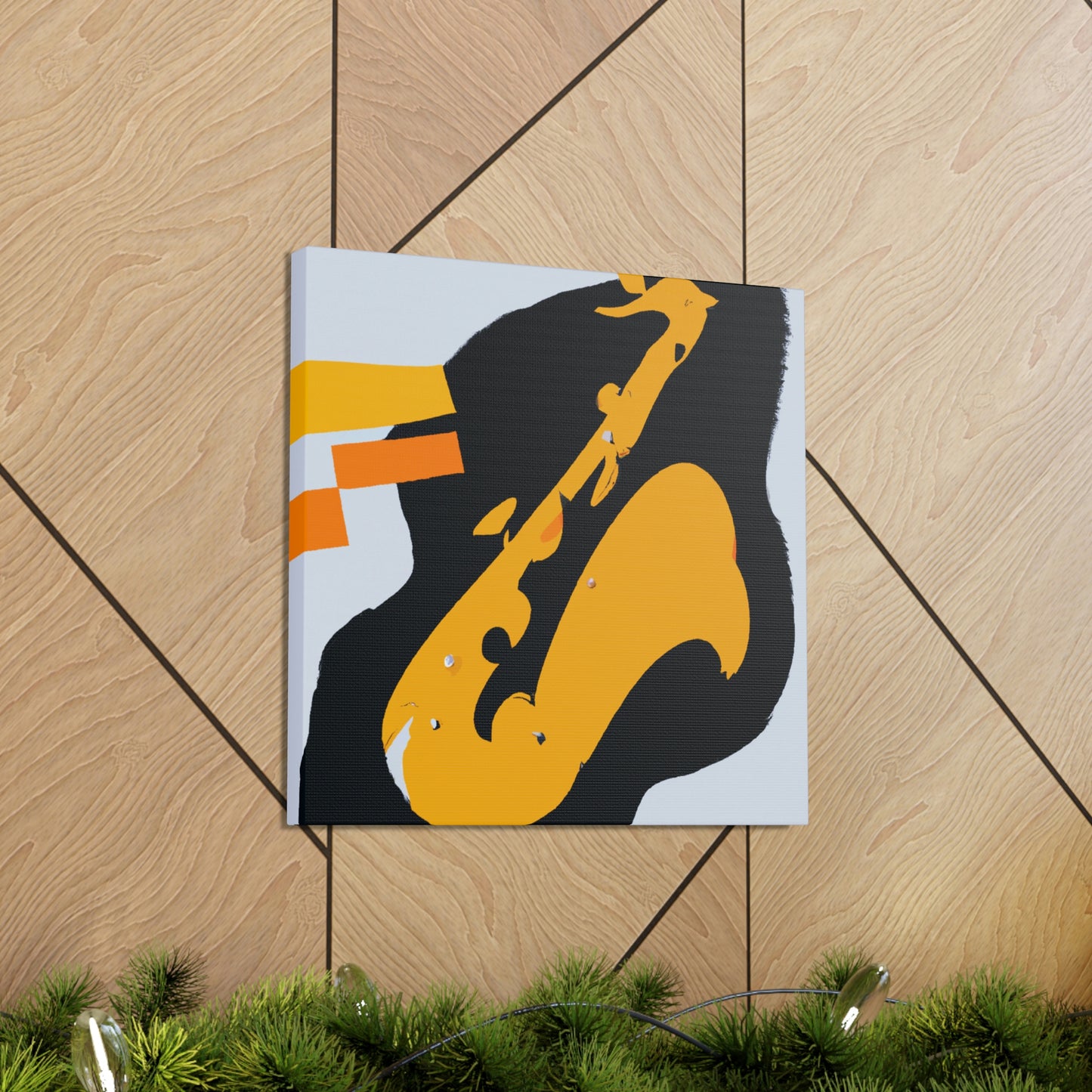 Sax and Simplicity. - Canvas