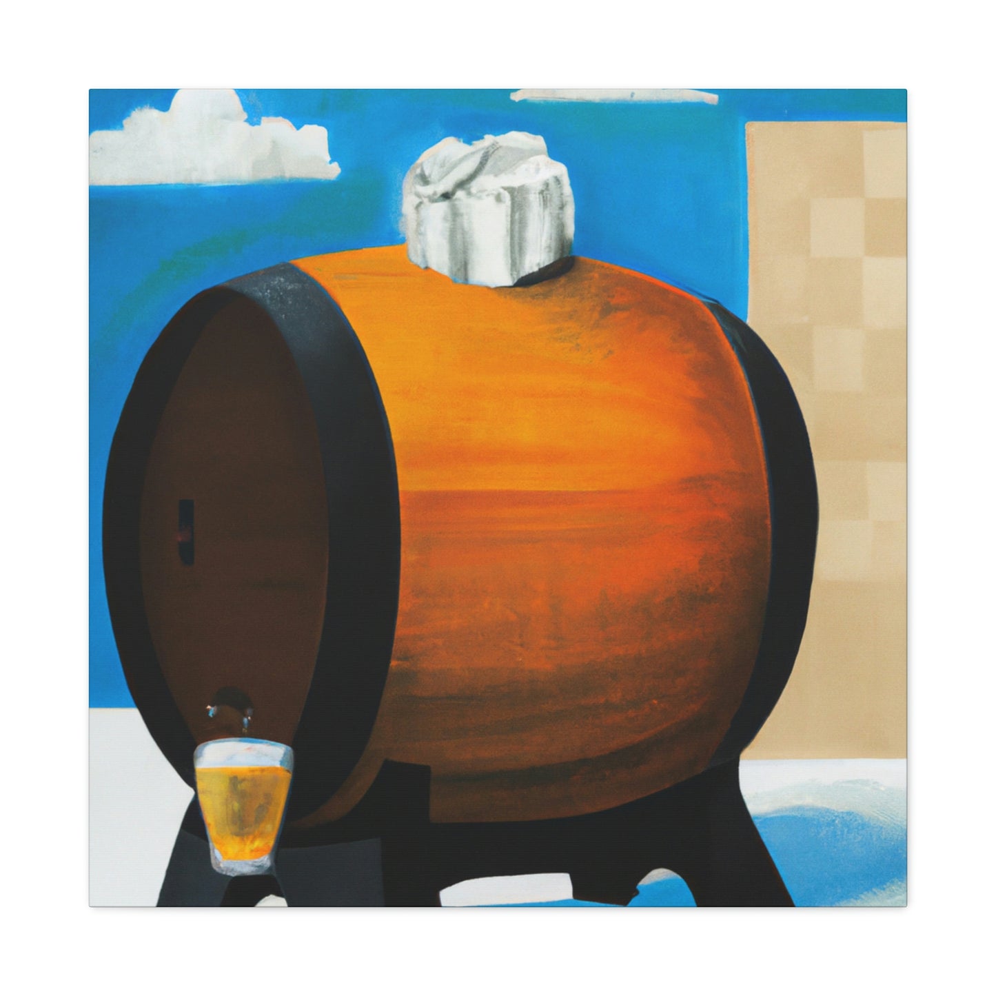 Whiskey Barrell Dreaming - Canvas