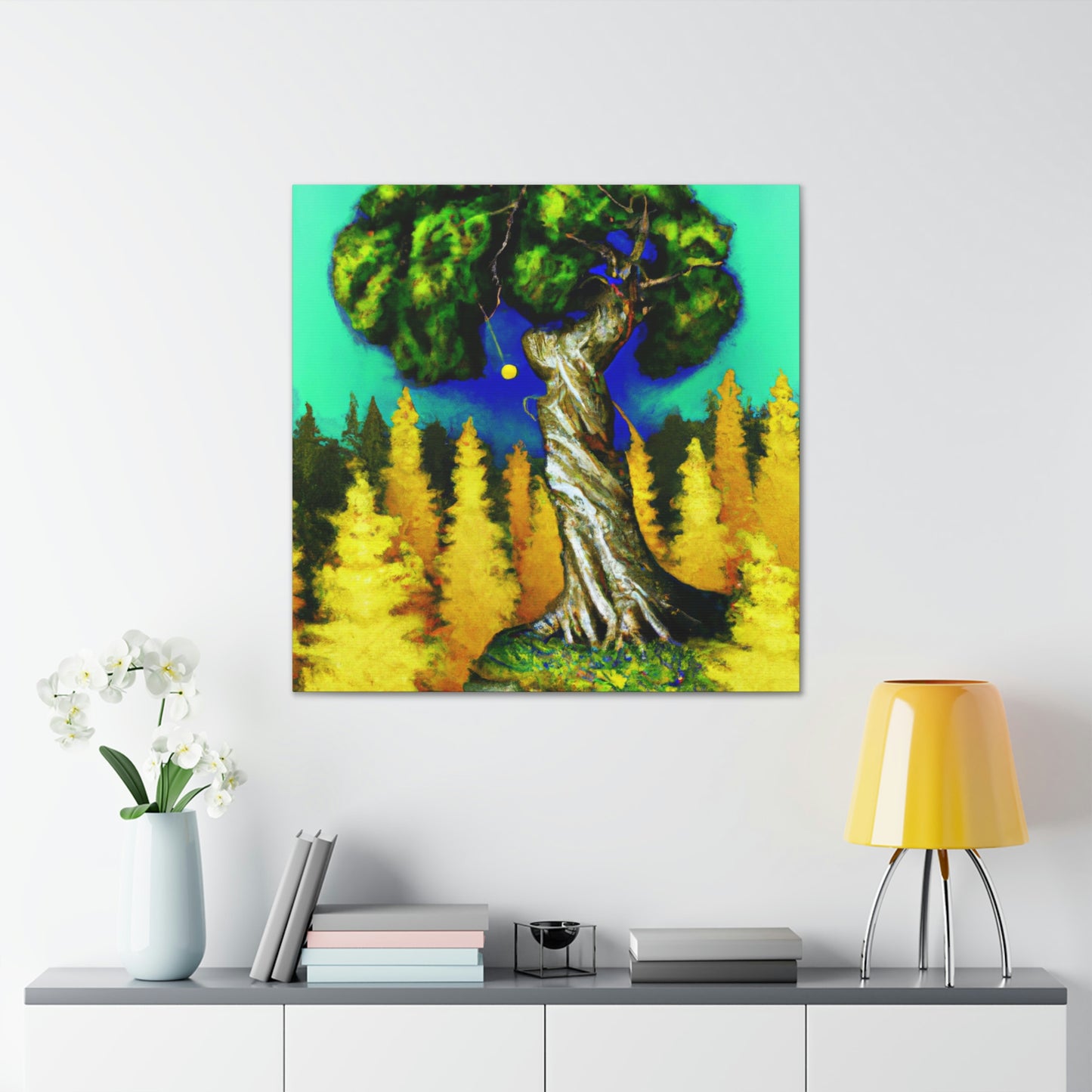 Cedars in Dreamland - Canvas