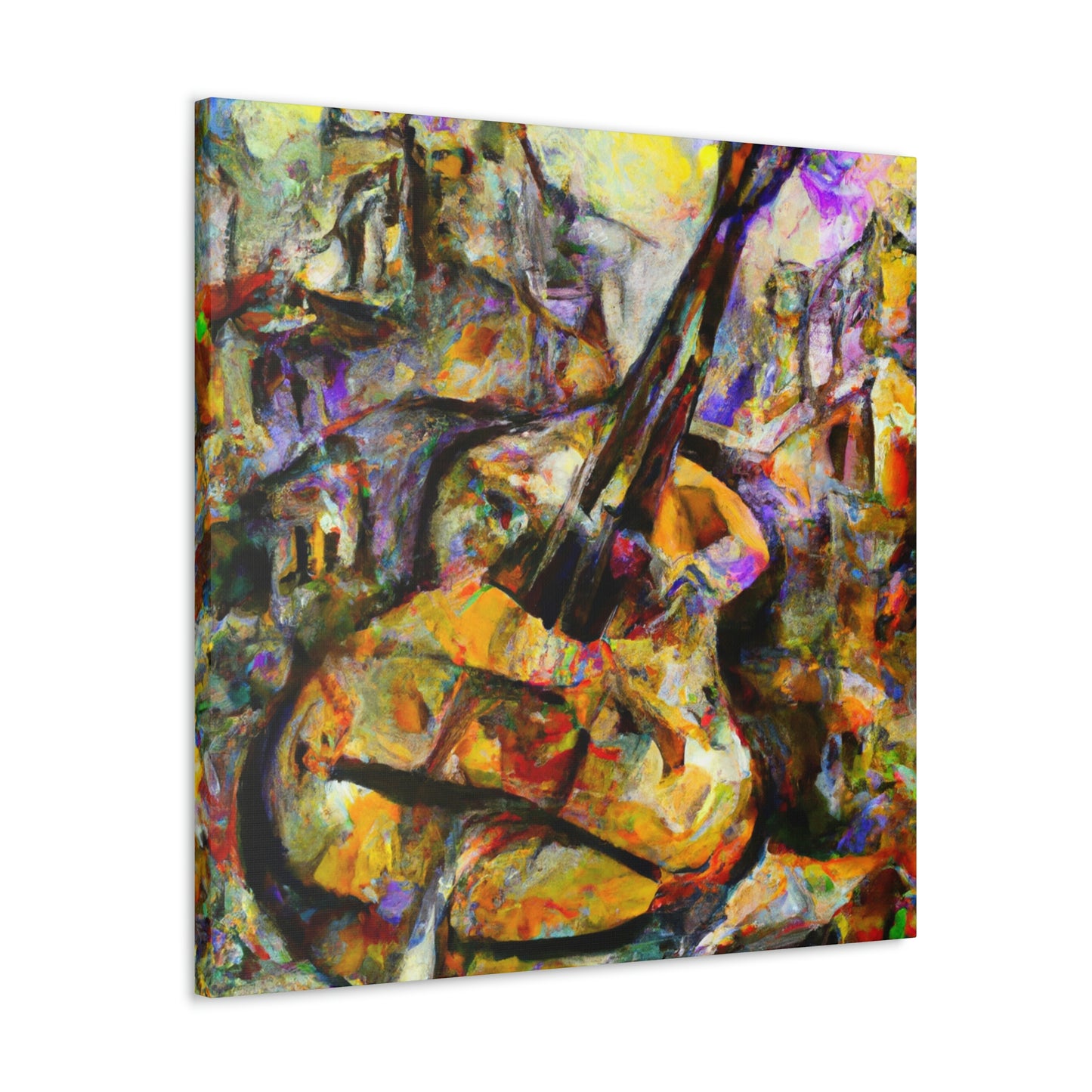 "Mandolin Melodies Music" - Canvas