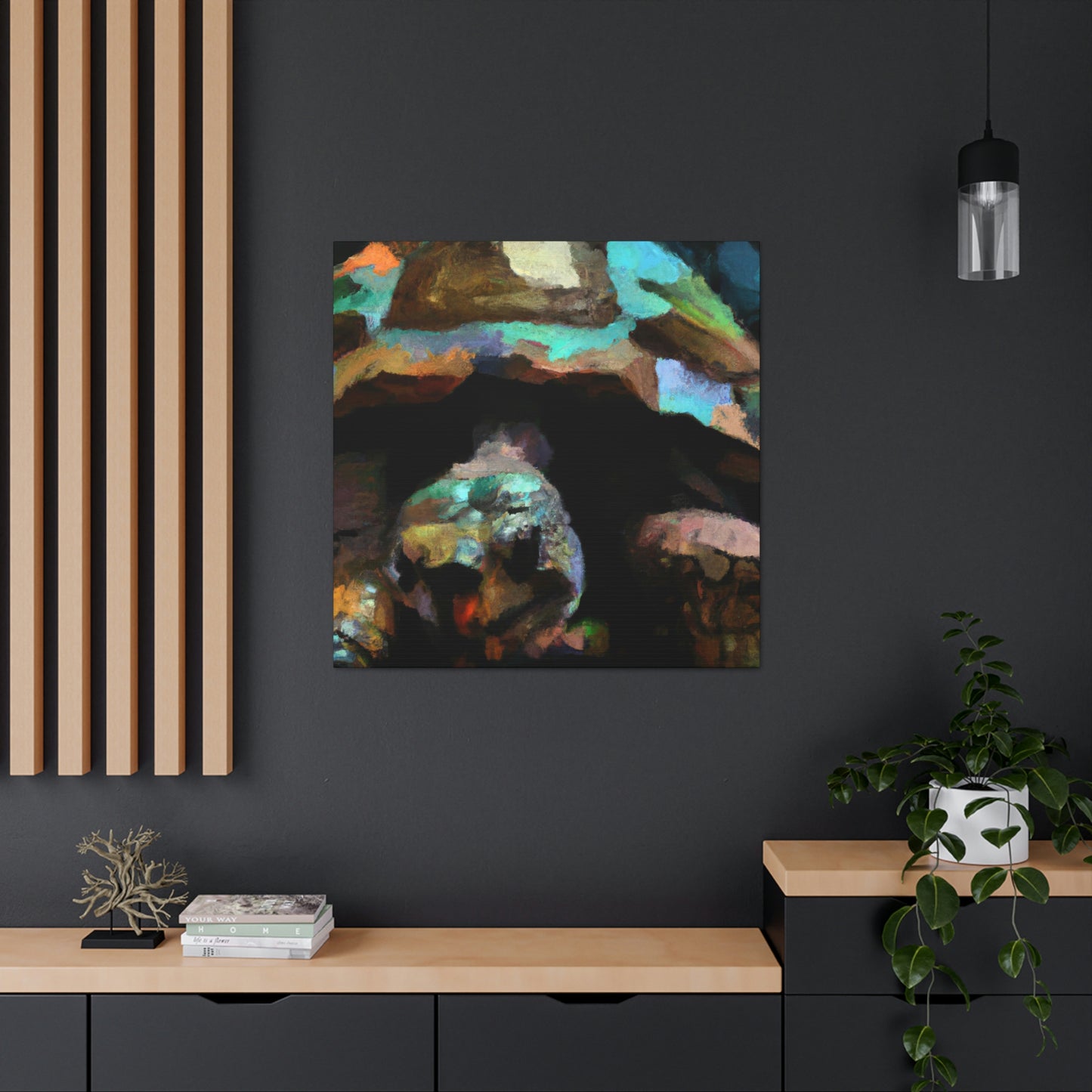 Tortoise on a Trek - Canvas