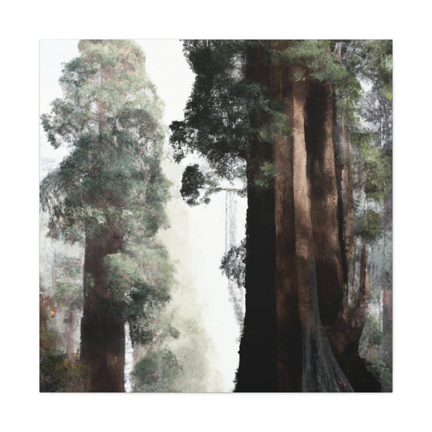 Giant Sequoia Reflection - Canvas