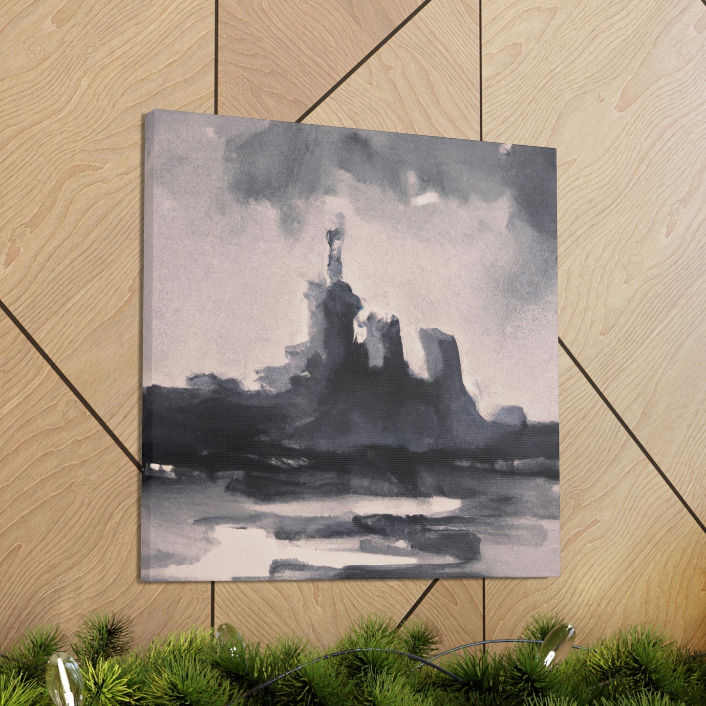 "Battleship At Sea" - Canvas