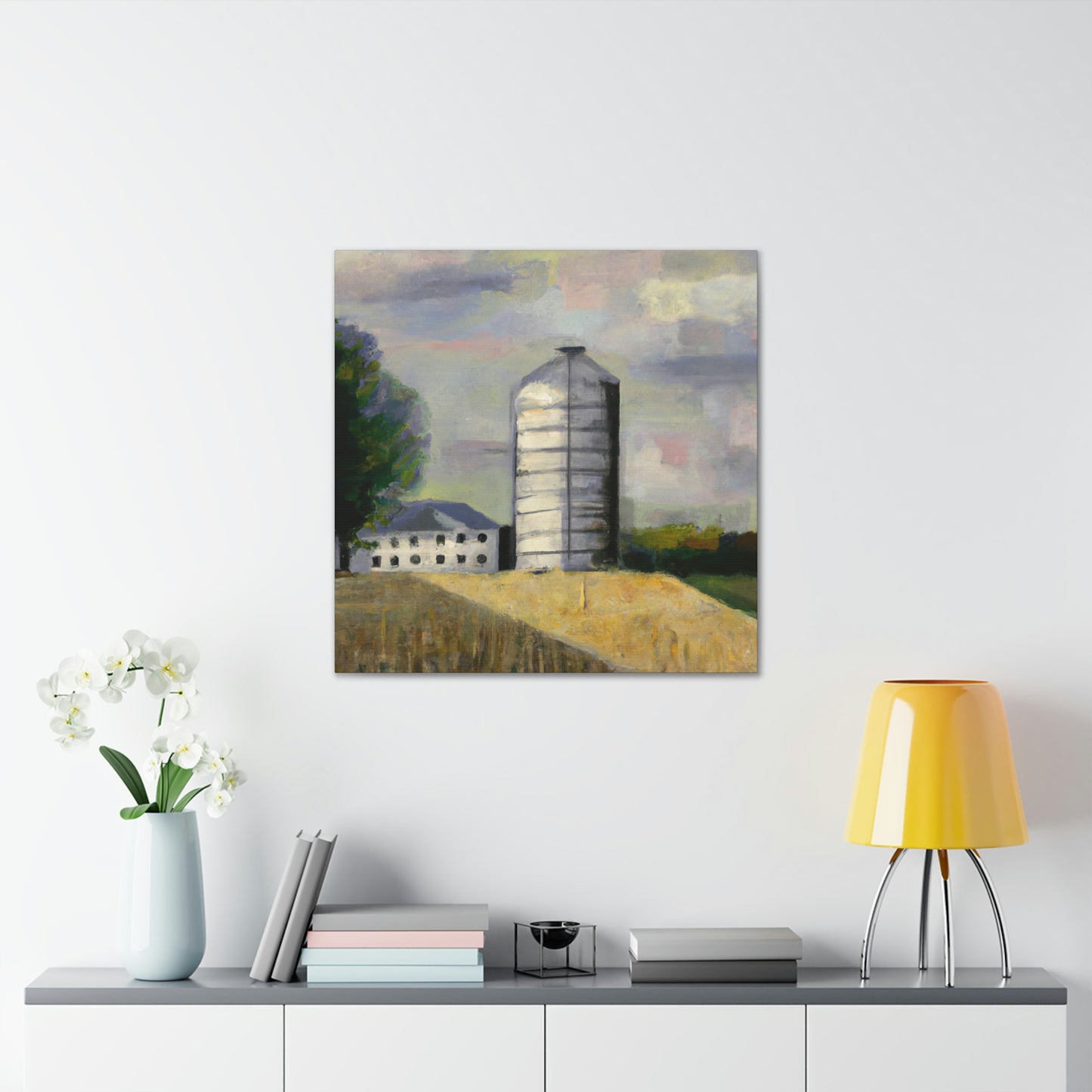 Silo in Expressionism - Canvas