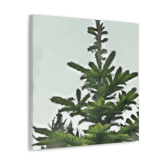 Douglas Fir Solitude. - Canvas