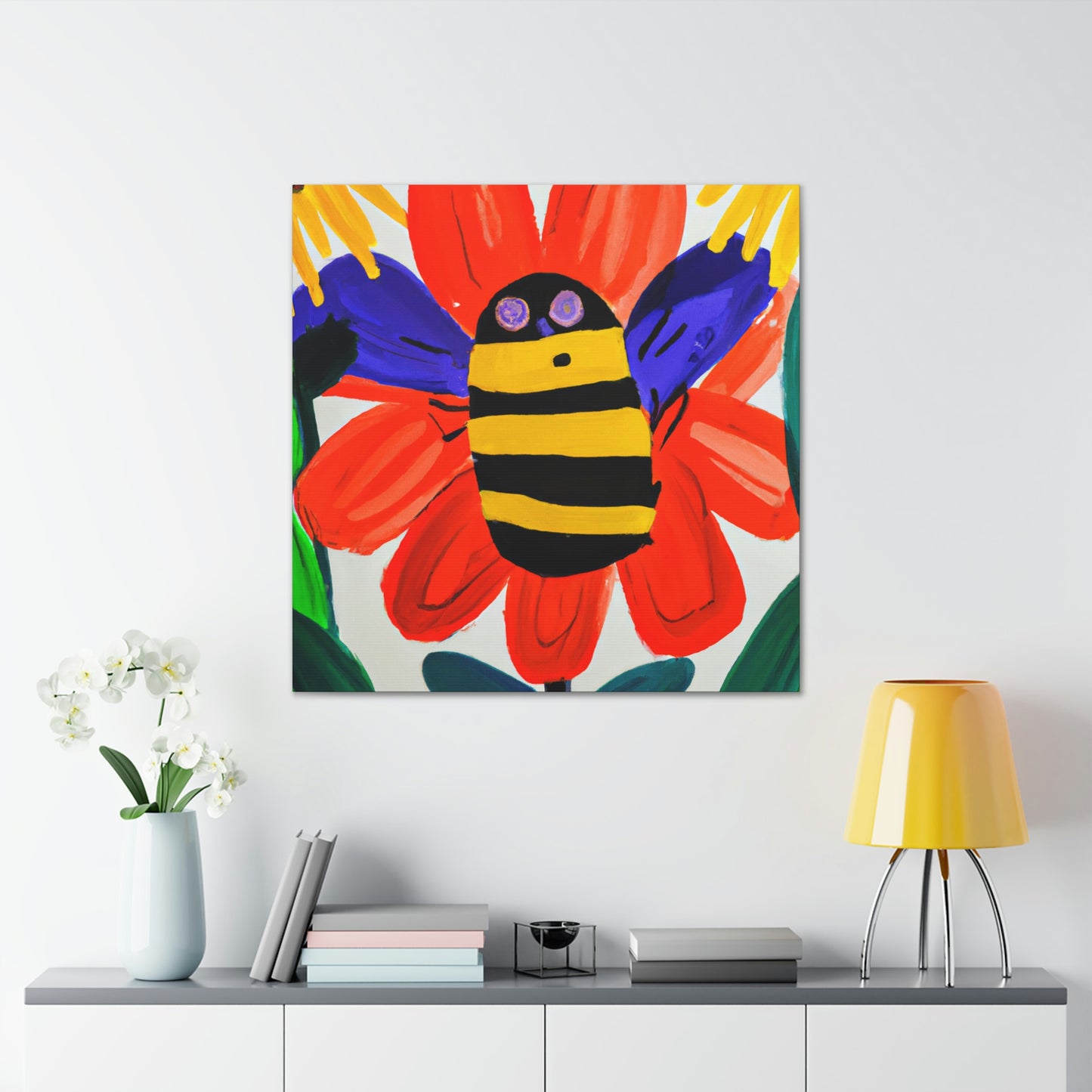 Bumblebee's Dream Flight - Canvas