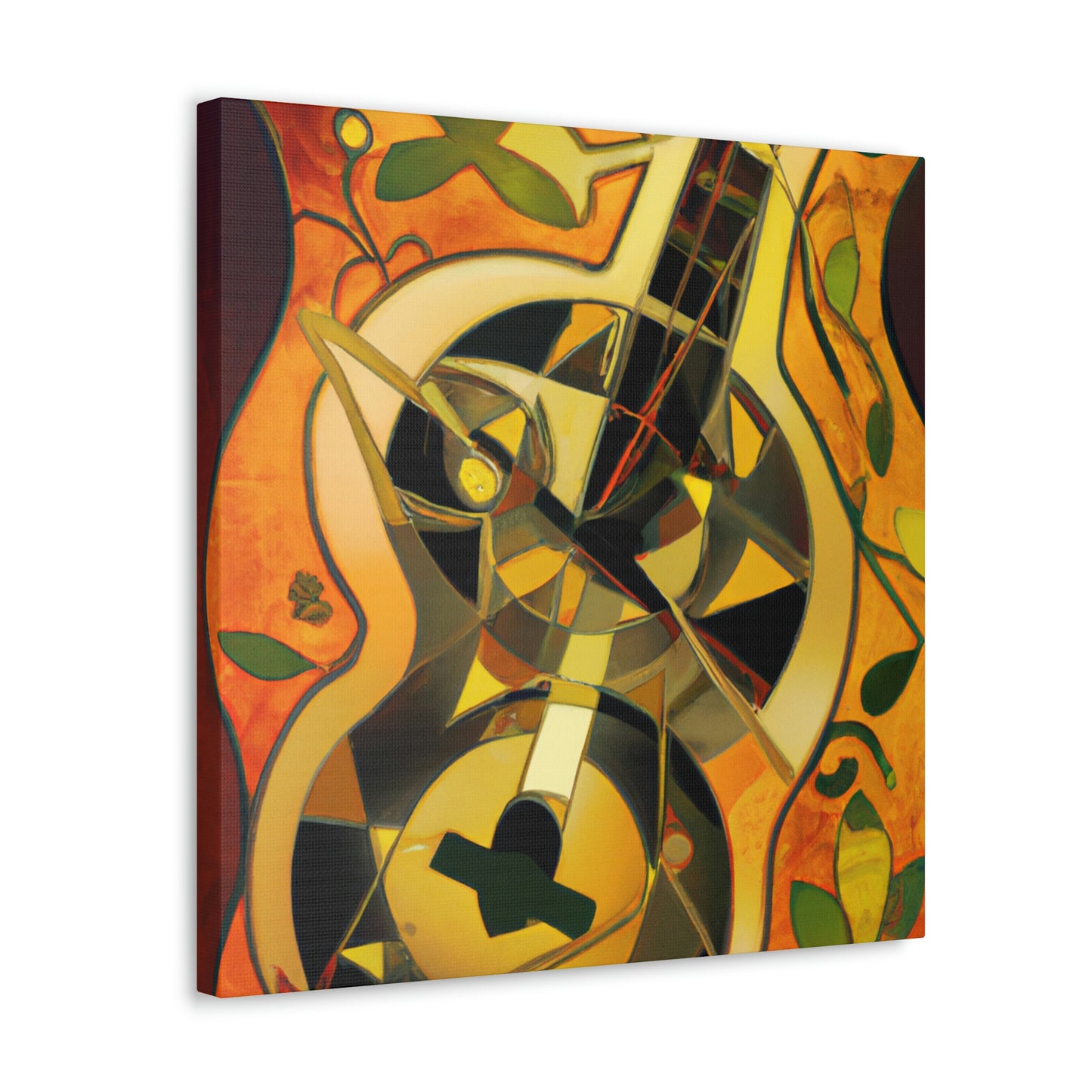 "Mandolin Melody Picture 1920's" - Canvas