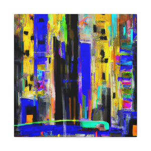 "Art Deco Abstraction" - Canvas