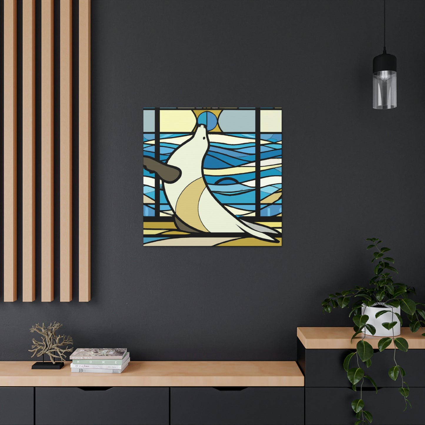 "Sea Lion Symbolizing Splendor" - Canvas