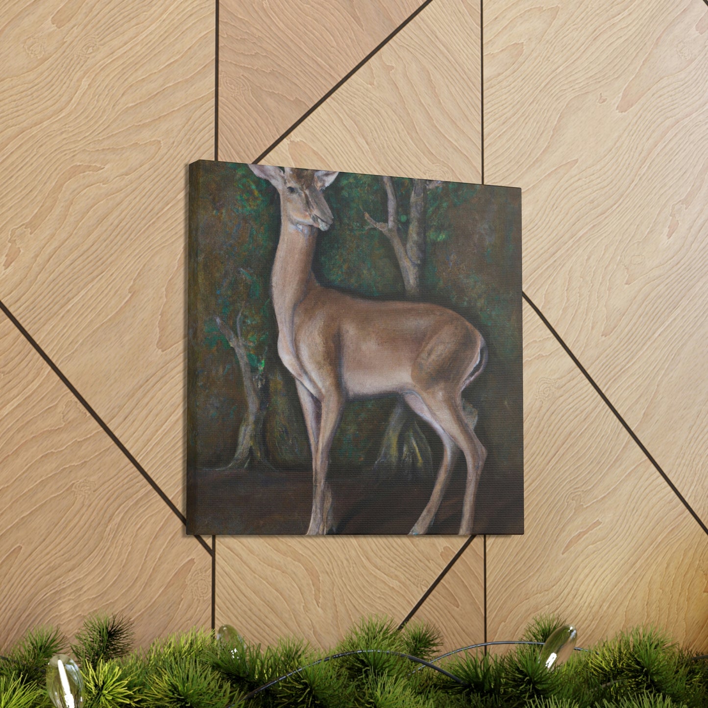 Whitetail Deer Refuge - Canvas