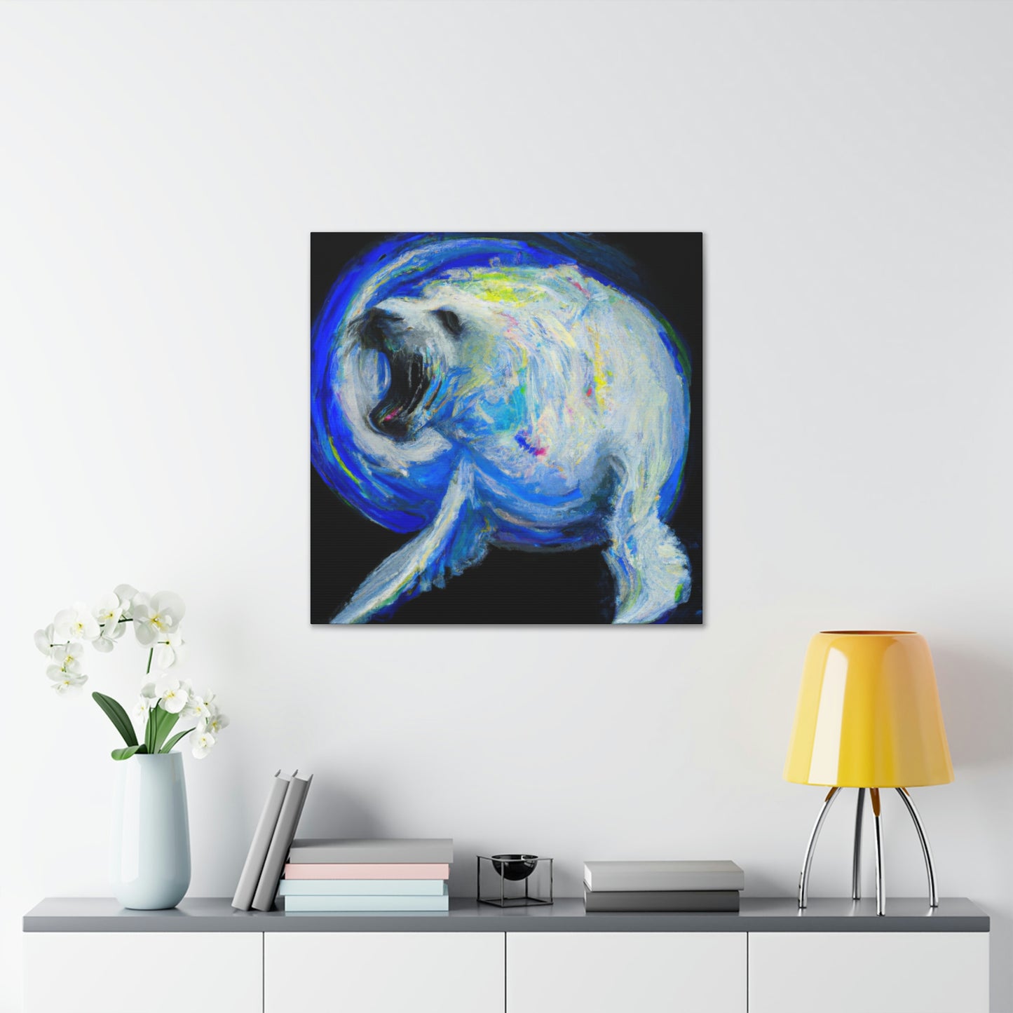 "A vulnerable Harp Seal" - Canvas