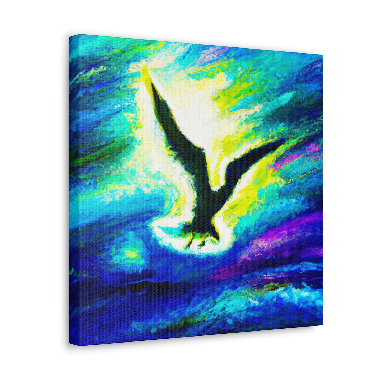 Seagull in Flight - Canvas