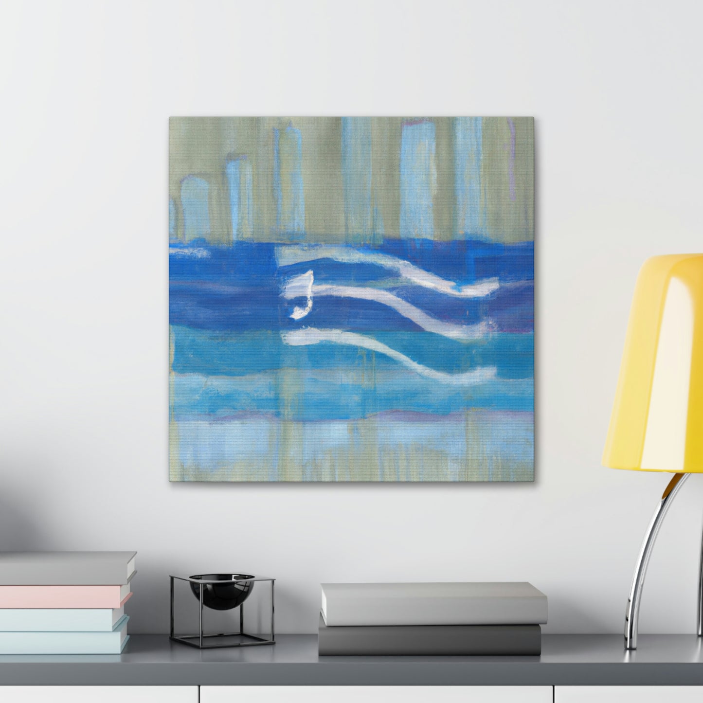 "Sound Wave Symphony" - Canvas