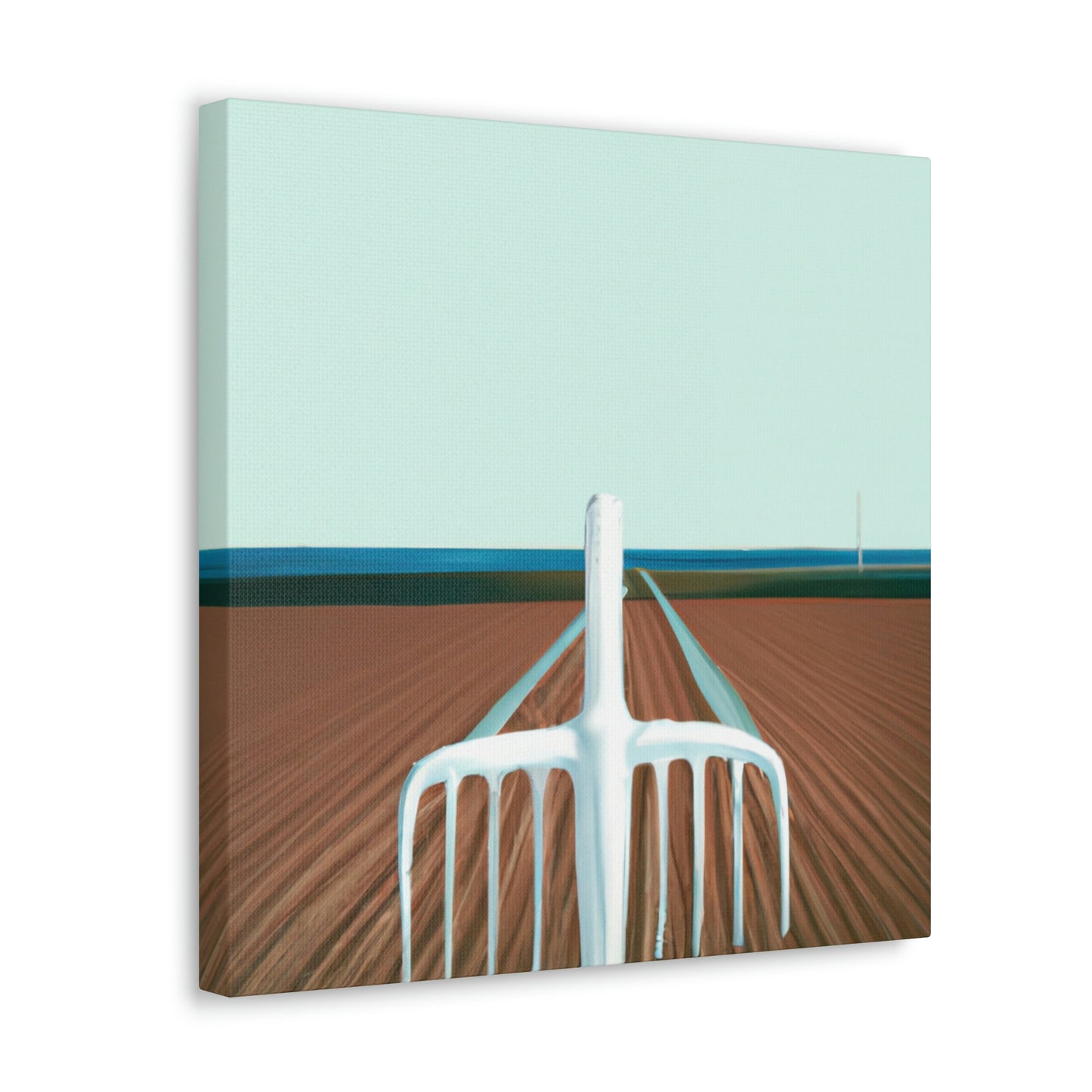 "Pitchfork in Surrealism" - Canvas