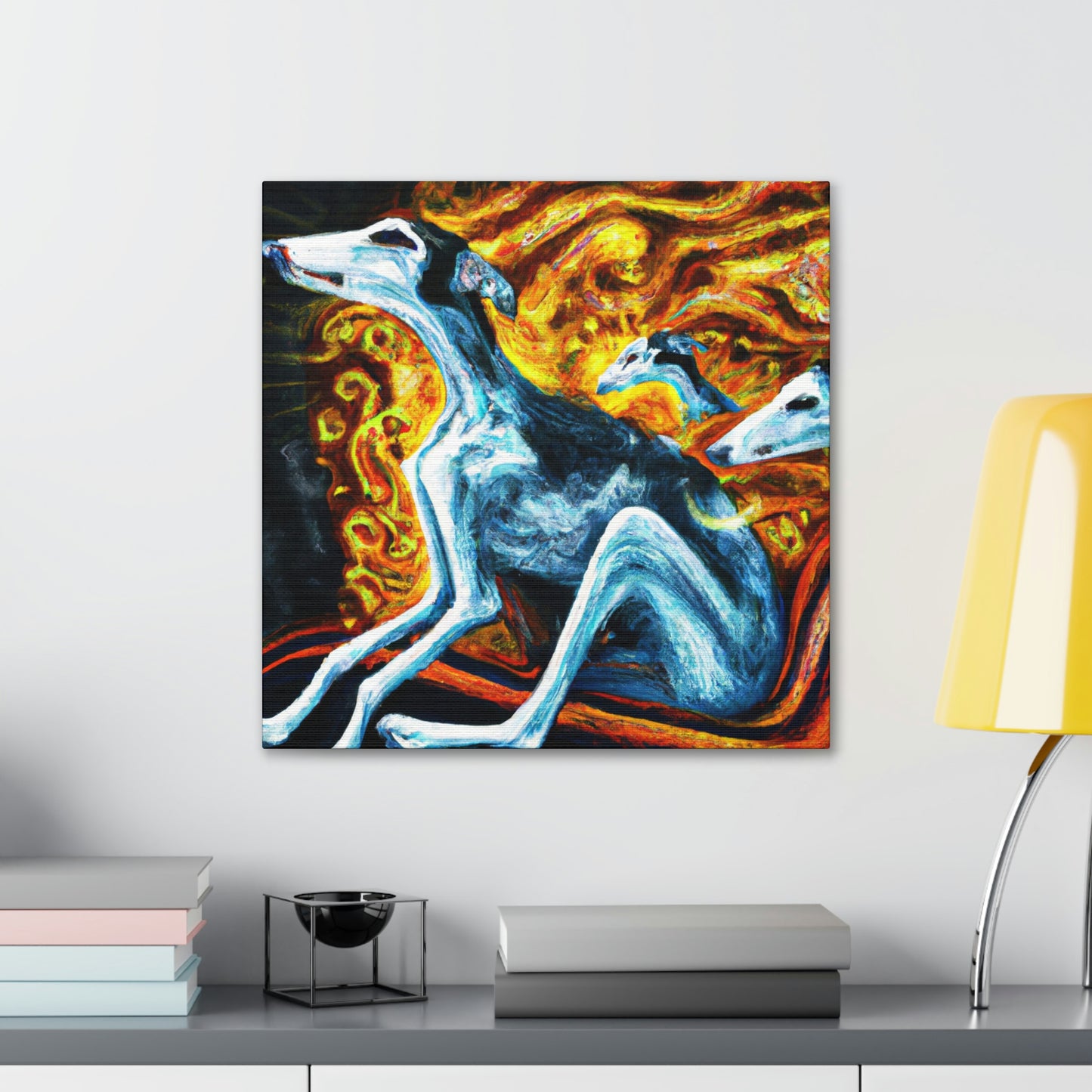 Greyhound of Mirages - Canvas