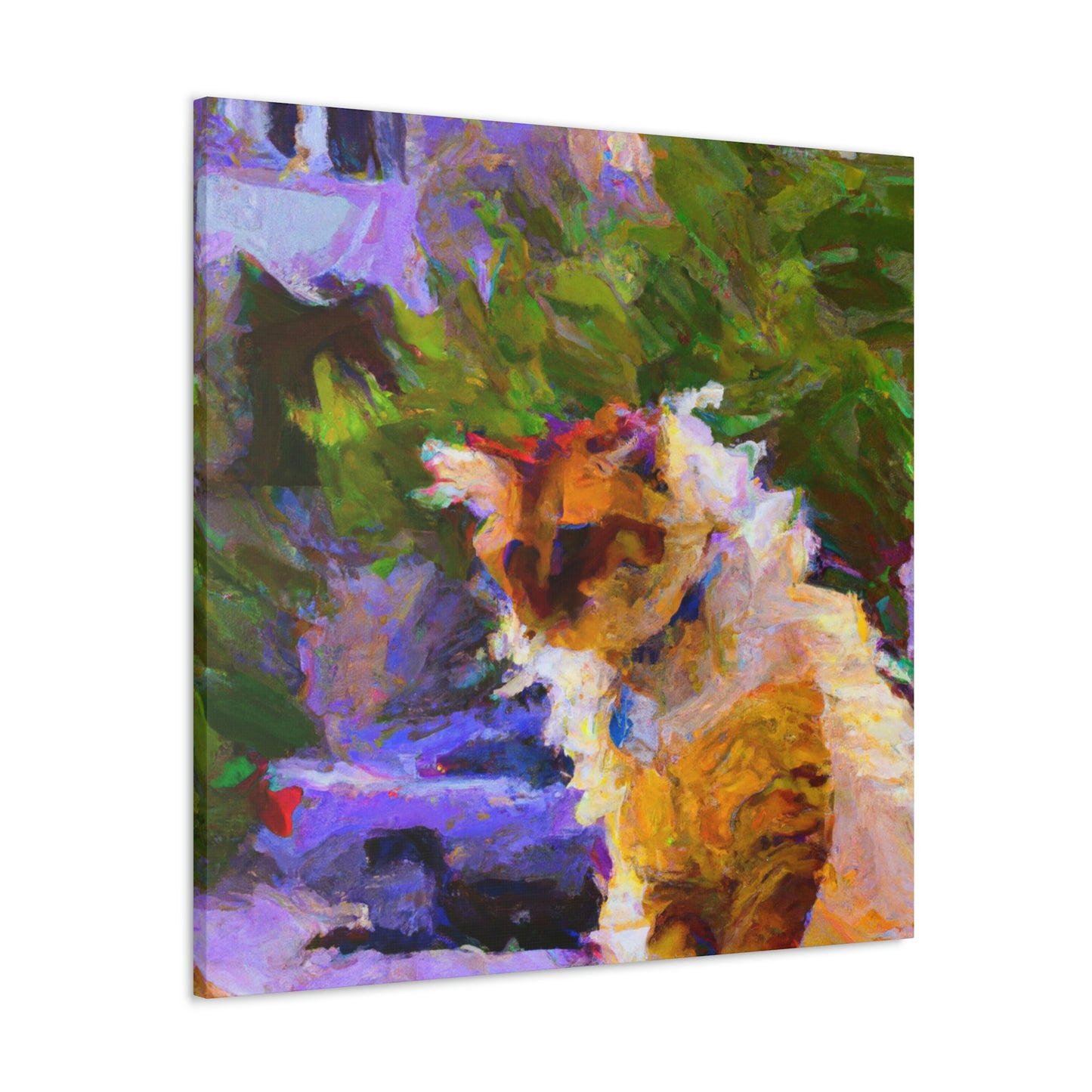 "Cats in Impressionism" - Canvas