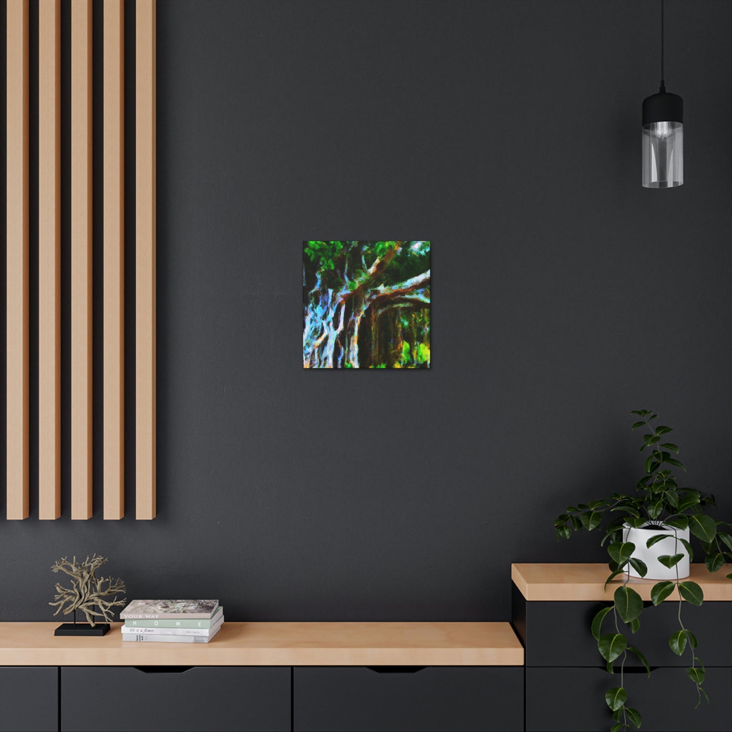 "Banyan Tree Elegance" - Canvas