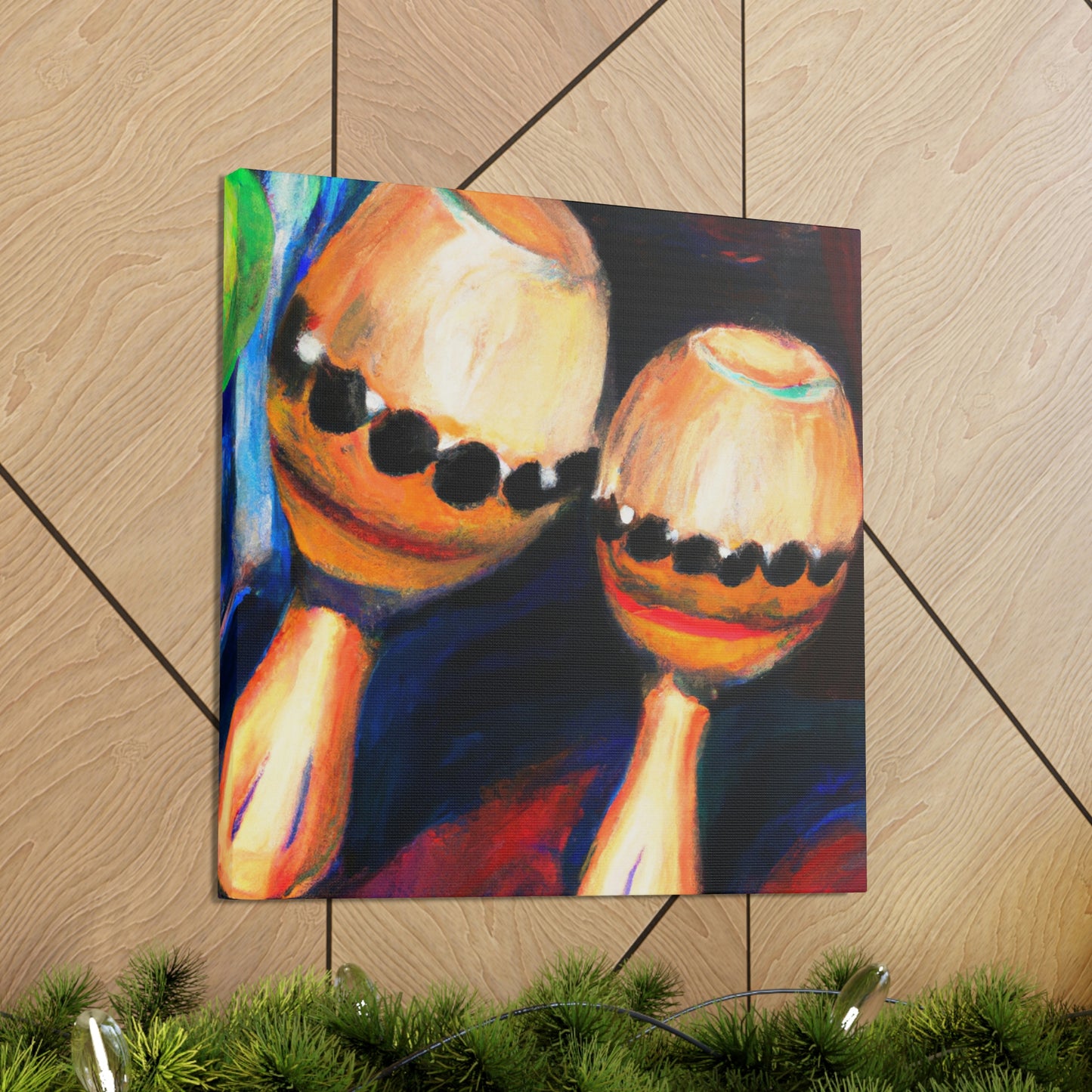 "The Unsmiling Sunflowers" - Canvas