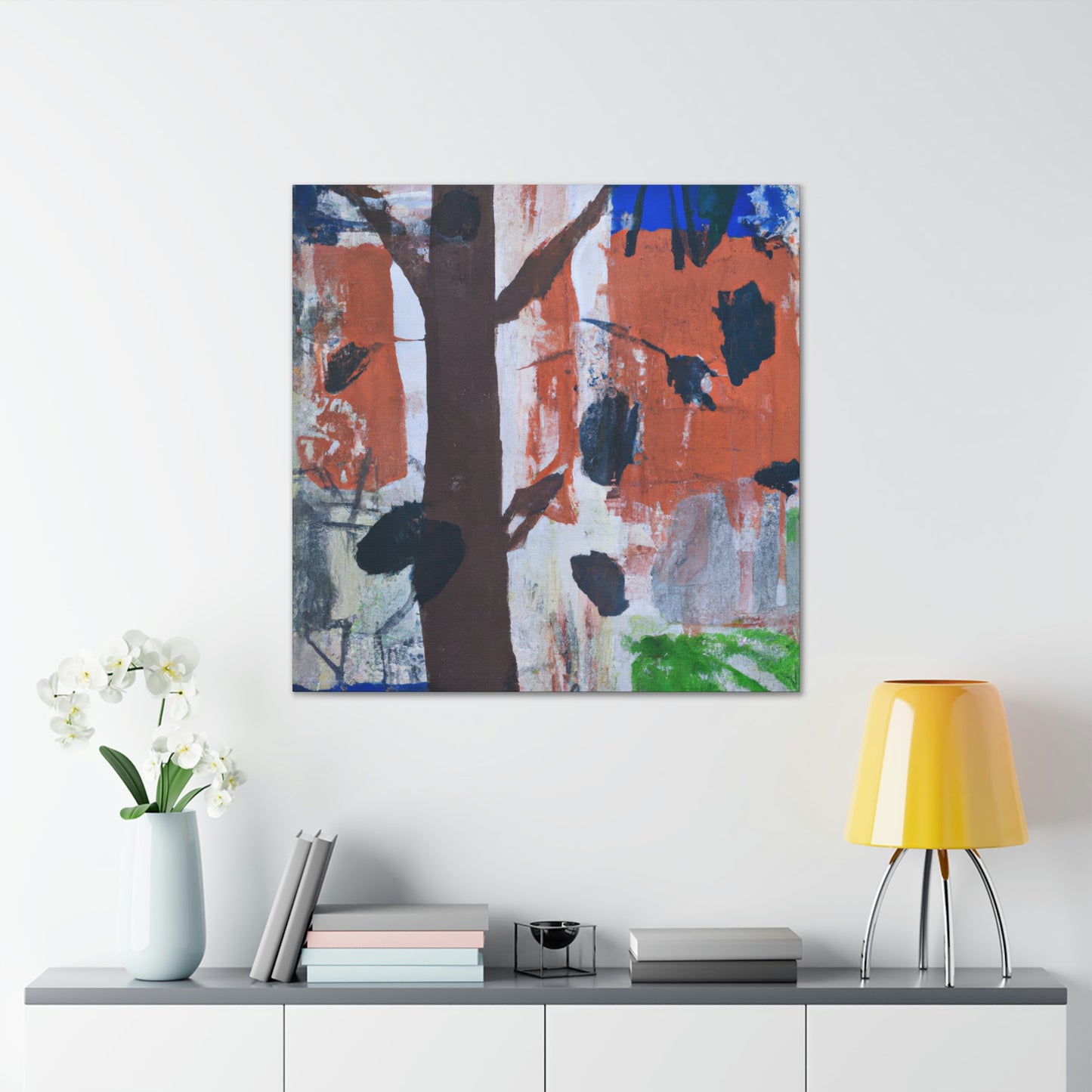 "Beech Tree Expressionism" - Canvas