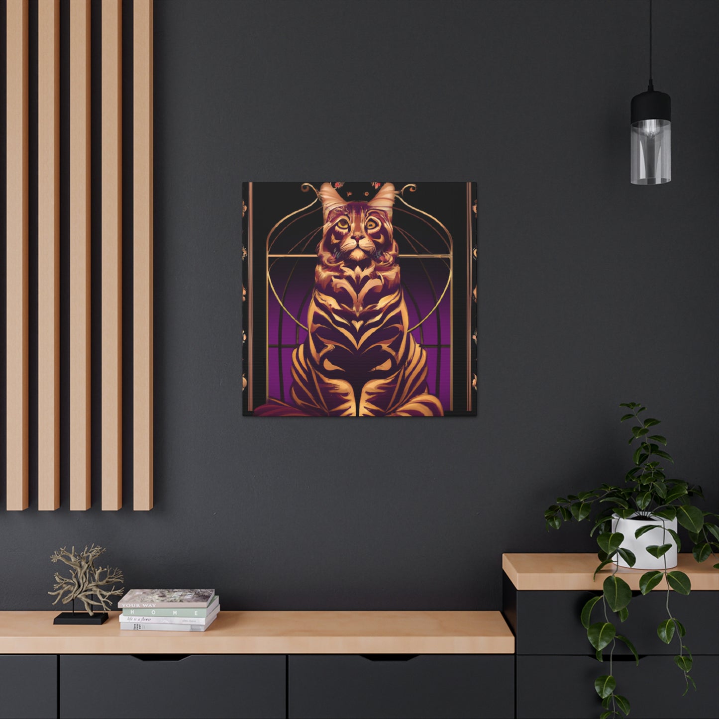 Mystic Maine Coon Cascade - Canvas