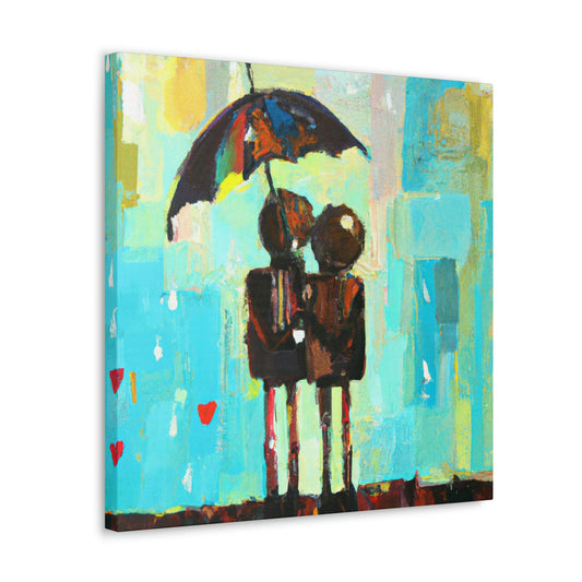 Love in the Rain - Canvas