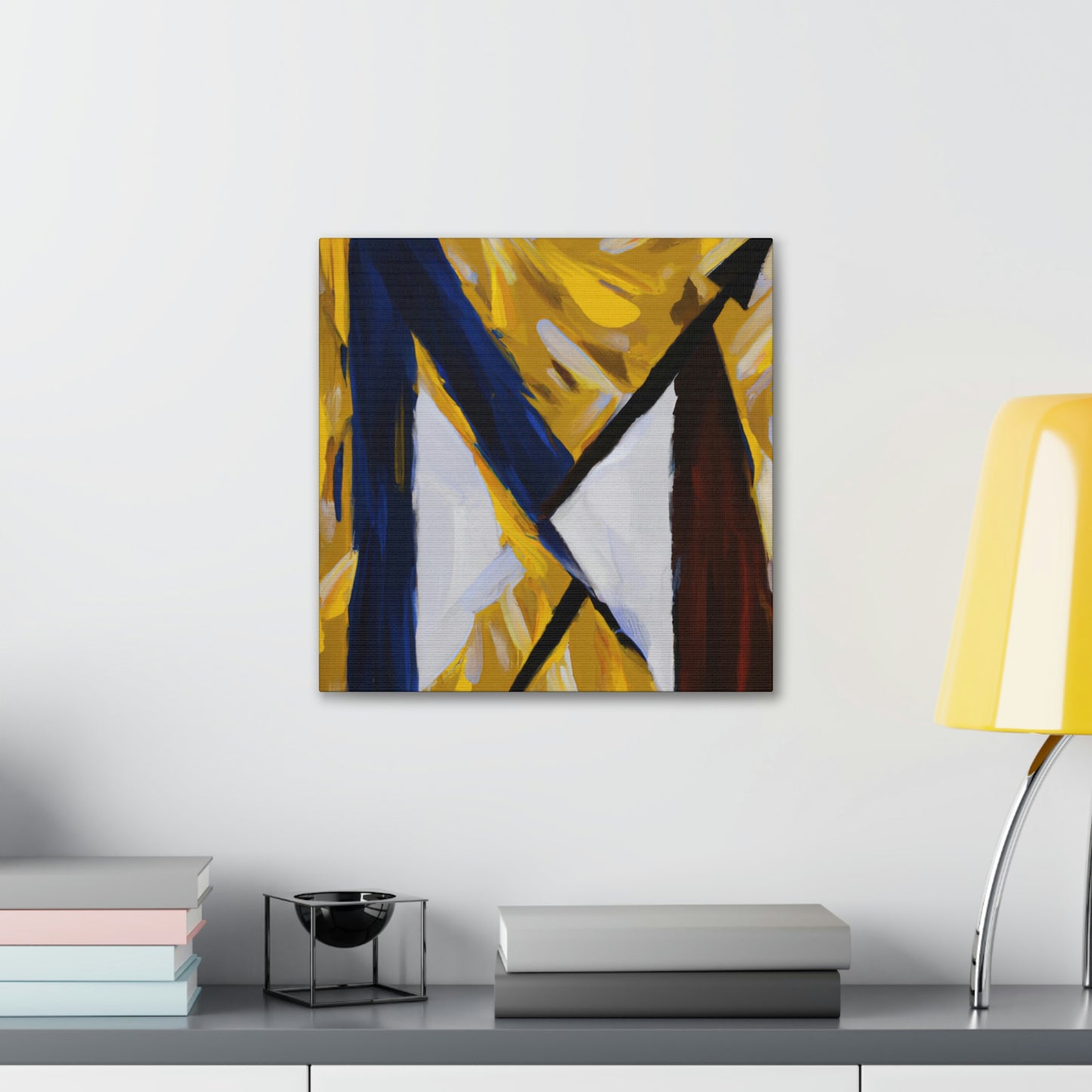 "Abstract Expression of M." - Canvas