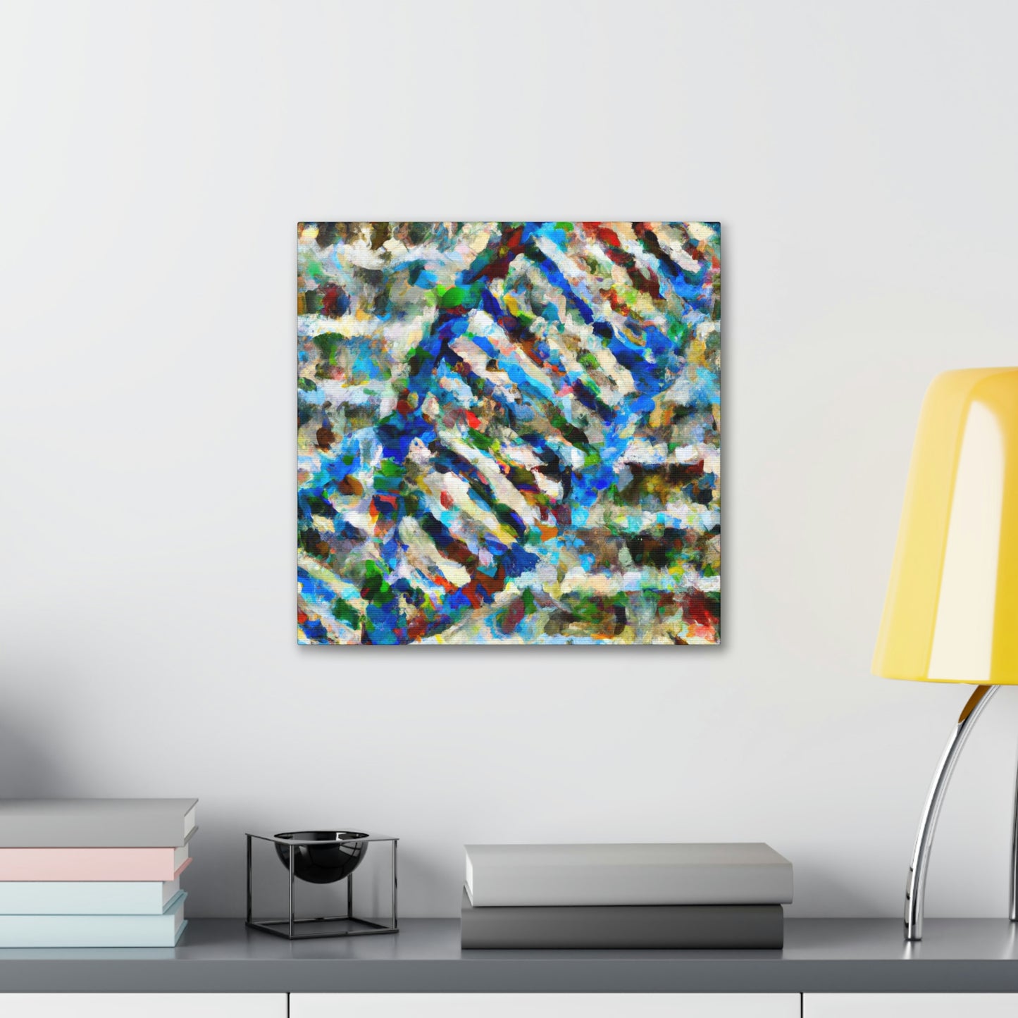 "DNA Strands Abound" - Canvas