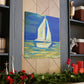 "Sailboat at Sea" - Canvas