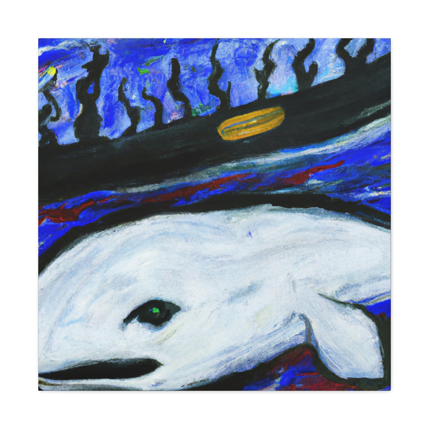 Bowhead Whale Majesty. - Canvas