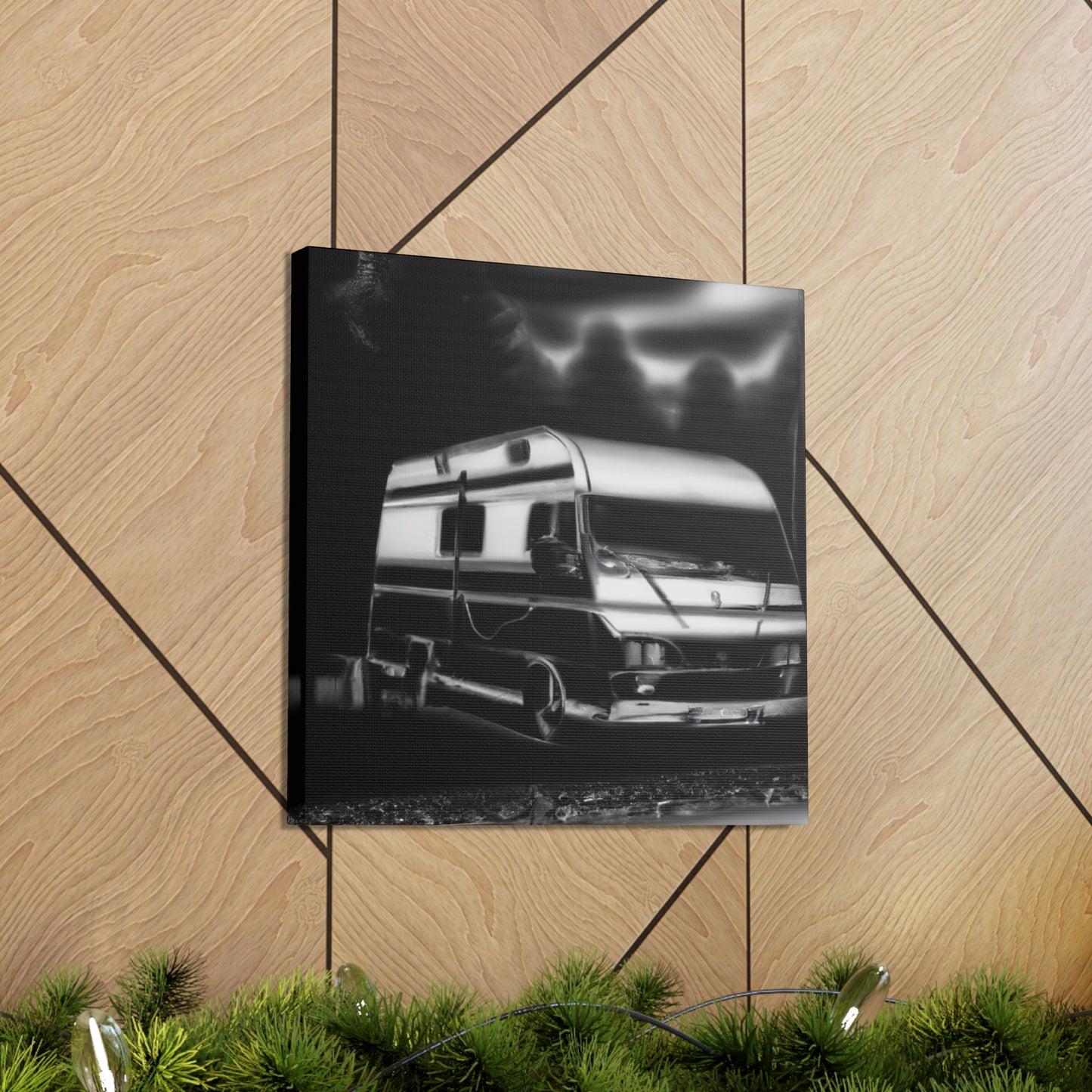 "Vanning in Art Deco". - Canvas