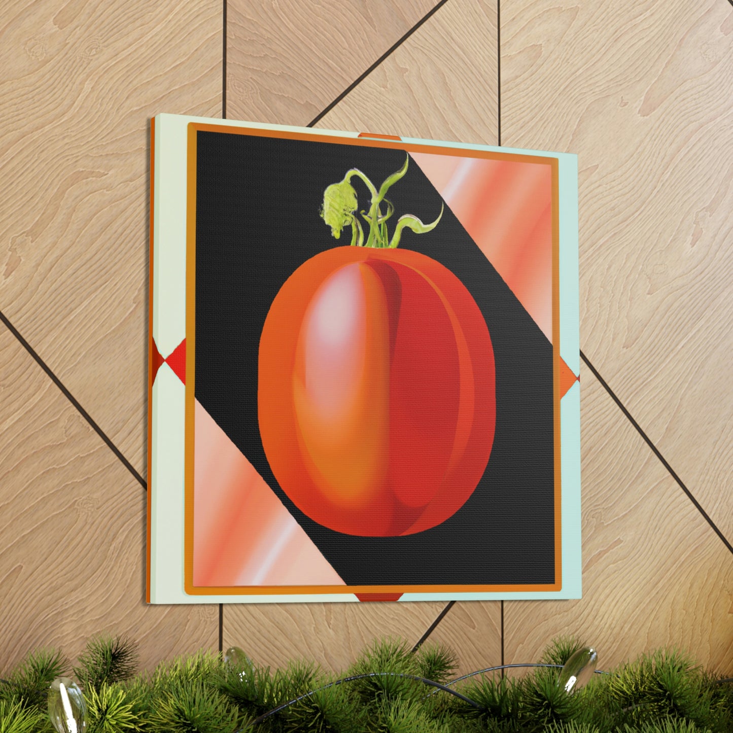 "Tomato Stardust Bouquet" - Canvas