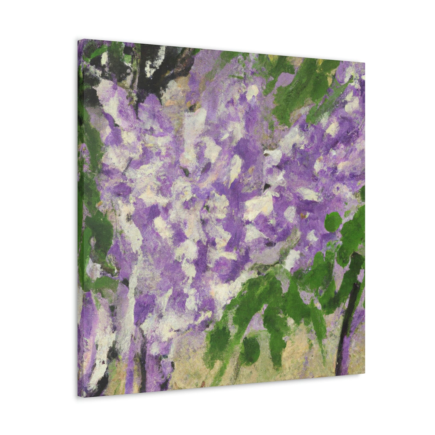 Lilac In Expressionism - Canvas