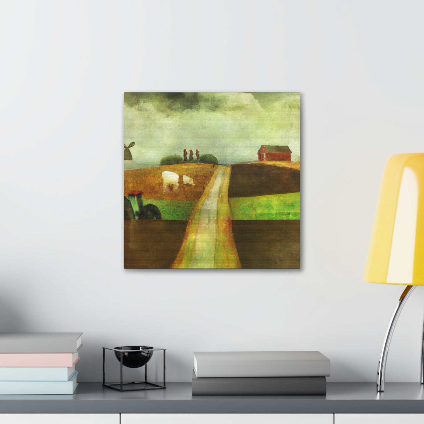 Country Road Dreamscape - Canvas