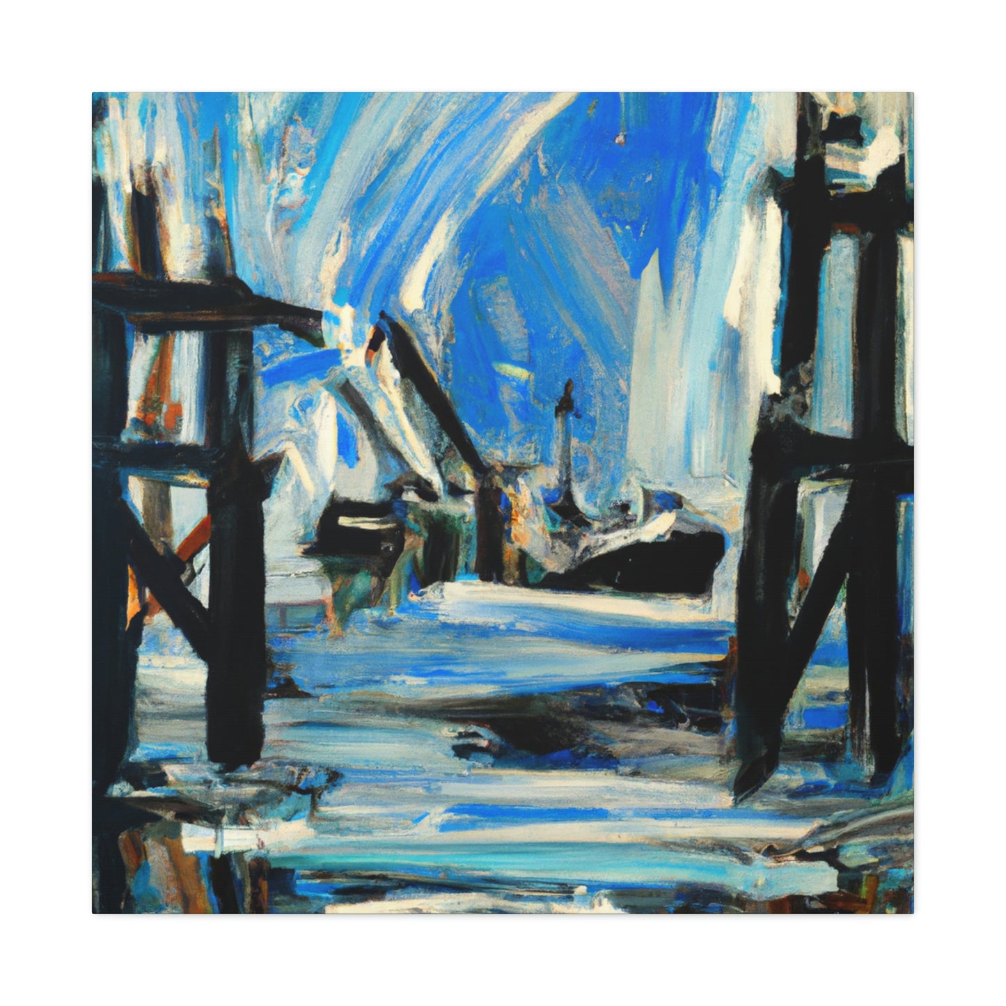 Pier of Expressionism - Canvas