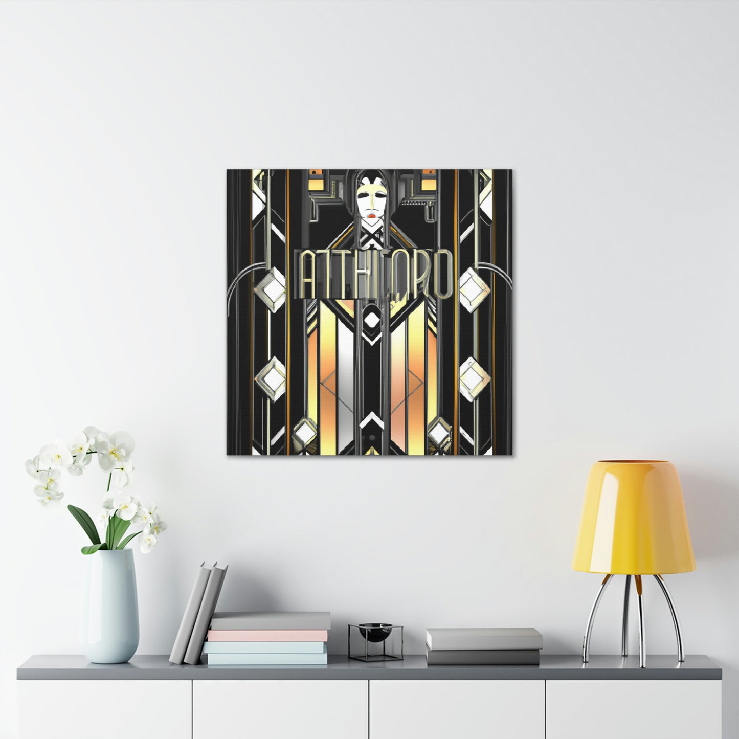 Dazzling Disco Deco - Canvas