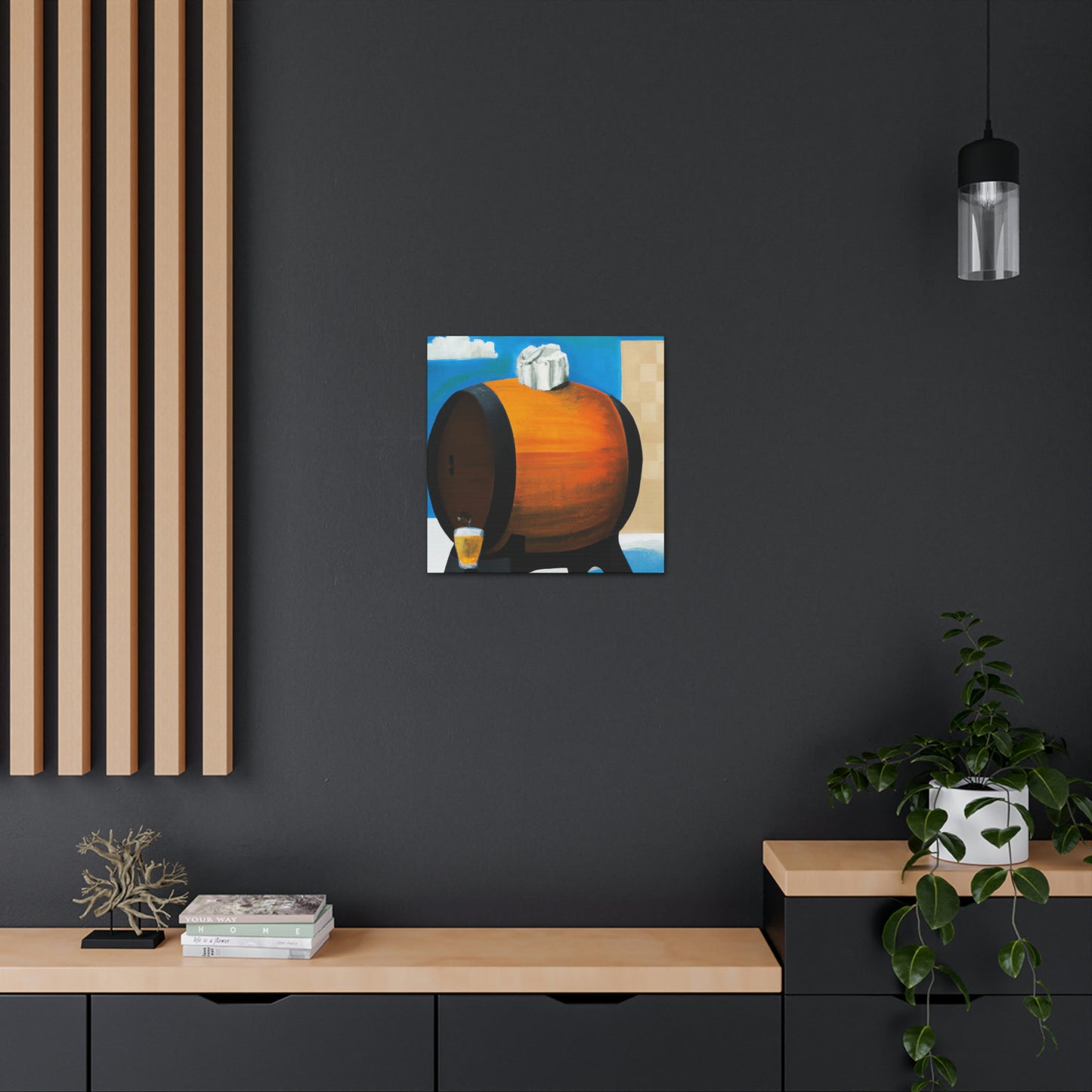 Whiskey Barrell Dreaming - Canvas