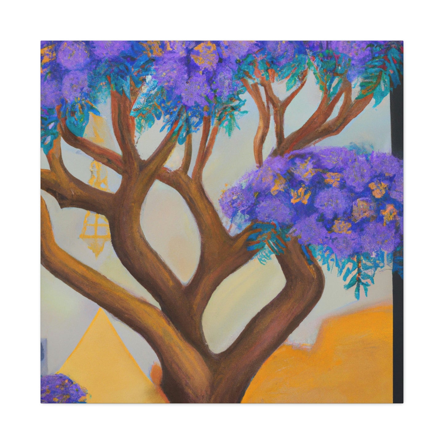 "Jacaranda Dreamscape" - Canvas