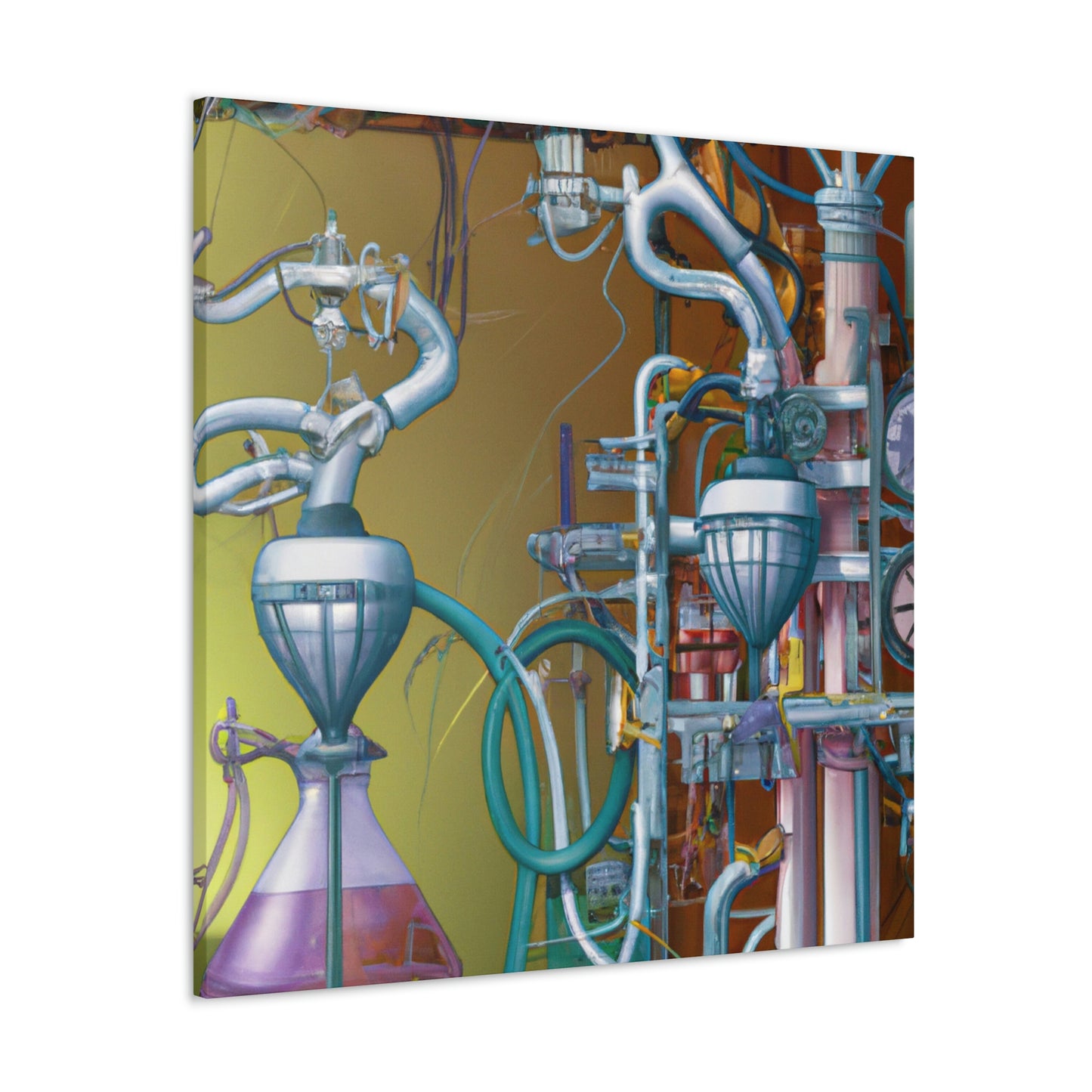 "Lab Equipment Visionary" - Canvas