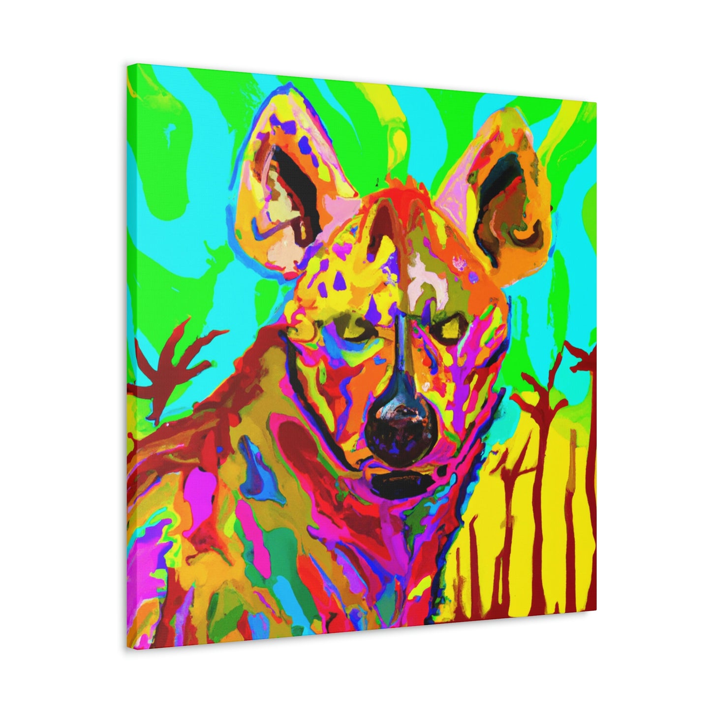 "Hyena in the City" - Canvas